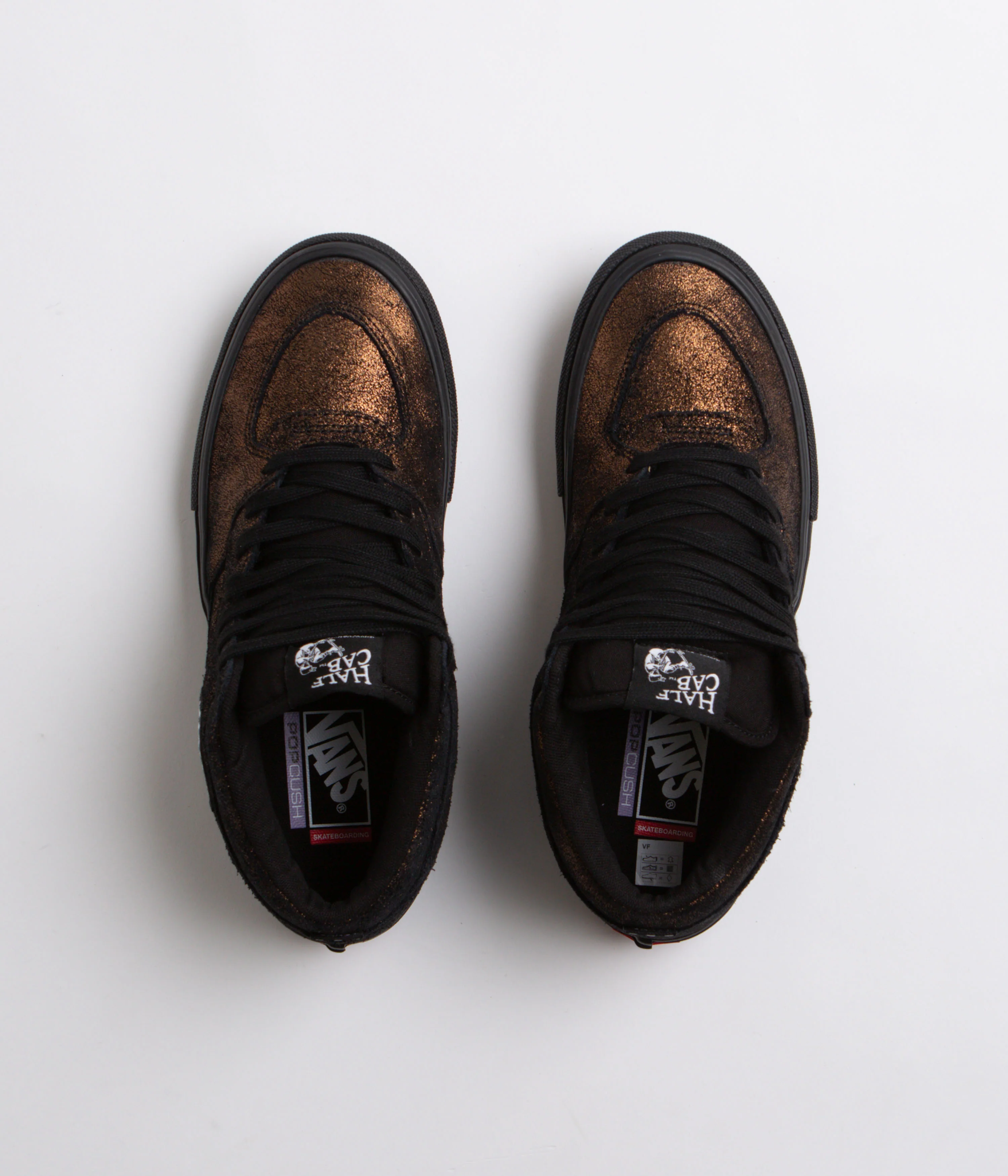 Vans Skate Half Cab Shoes - Metallic Bronze - Image 7