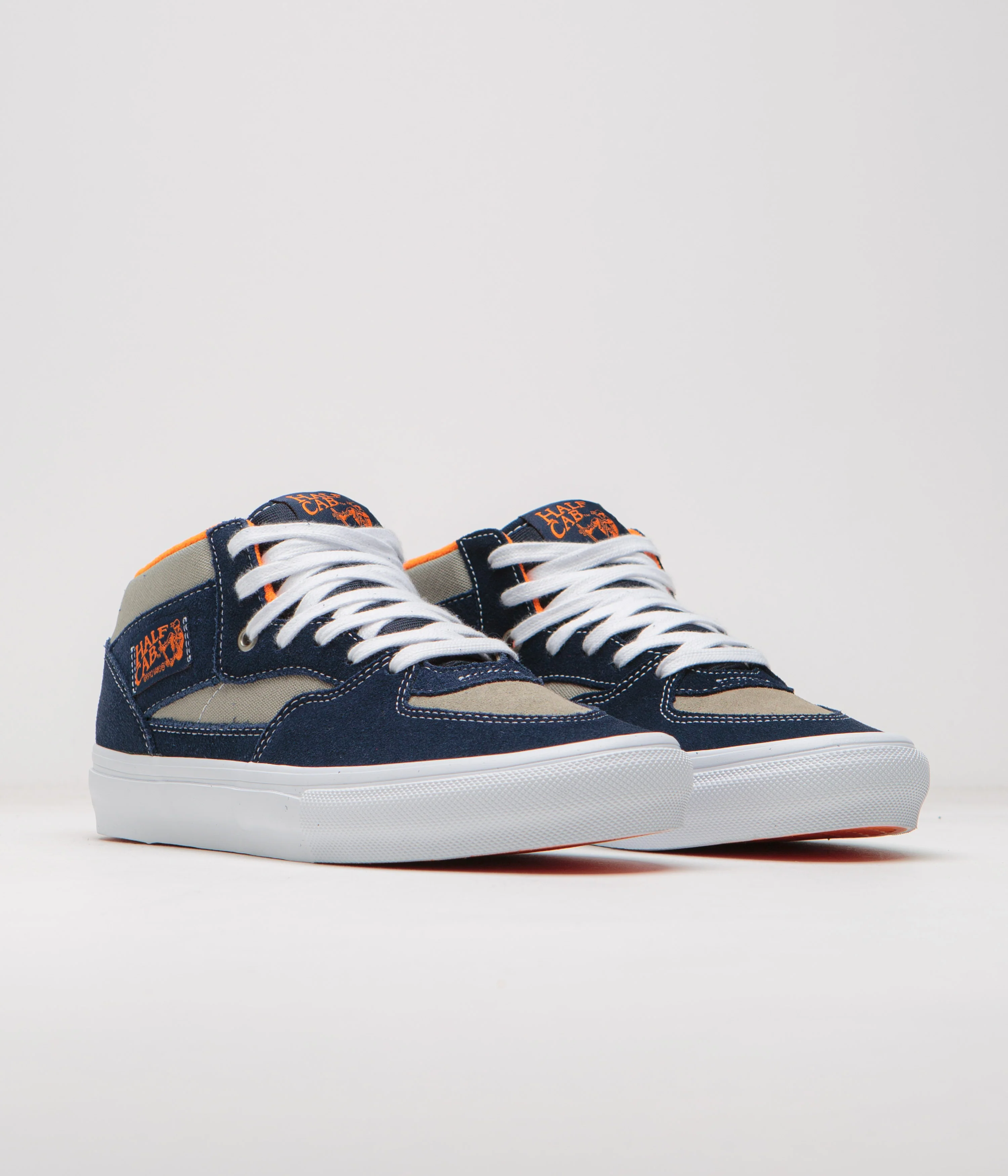 Vans Skate Half Cab Shoes - Smoke / Navy - Image 2