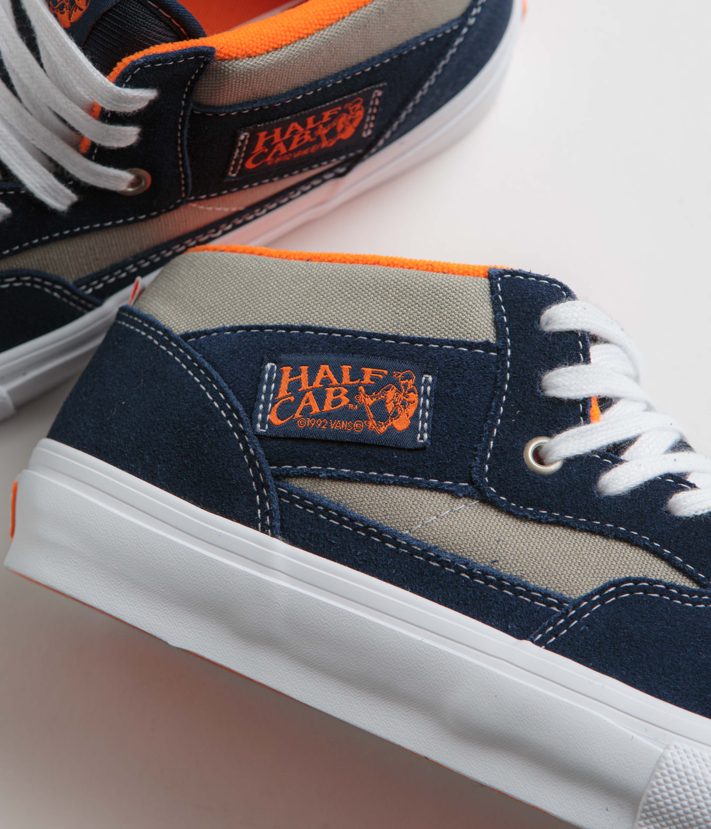 Vans Skate Half Cab Shoes - Smoke / Navy - Image 3