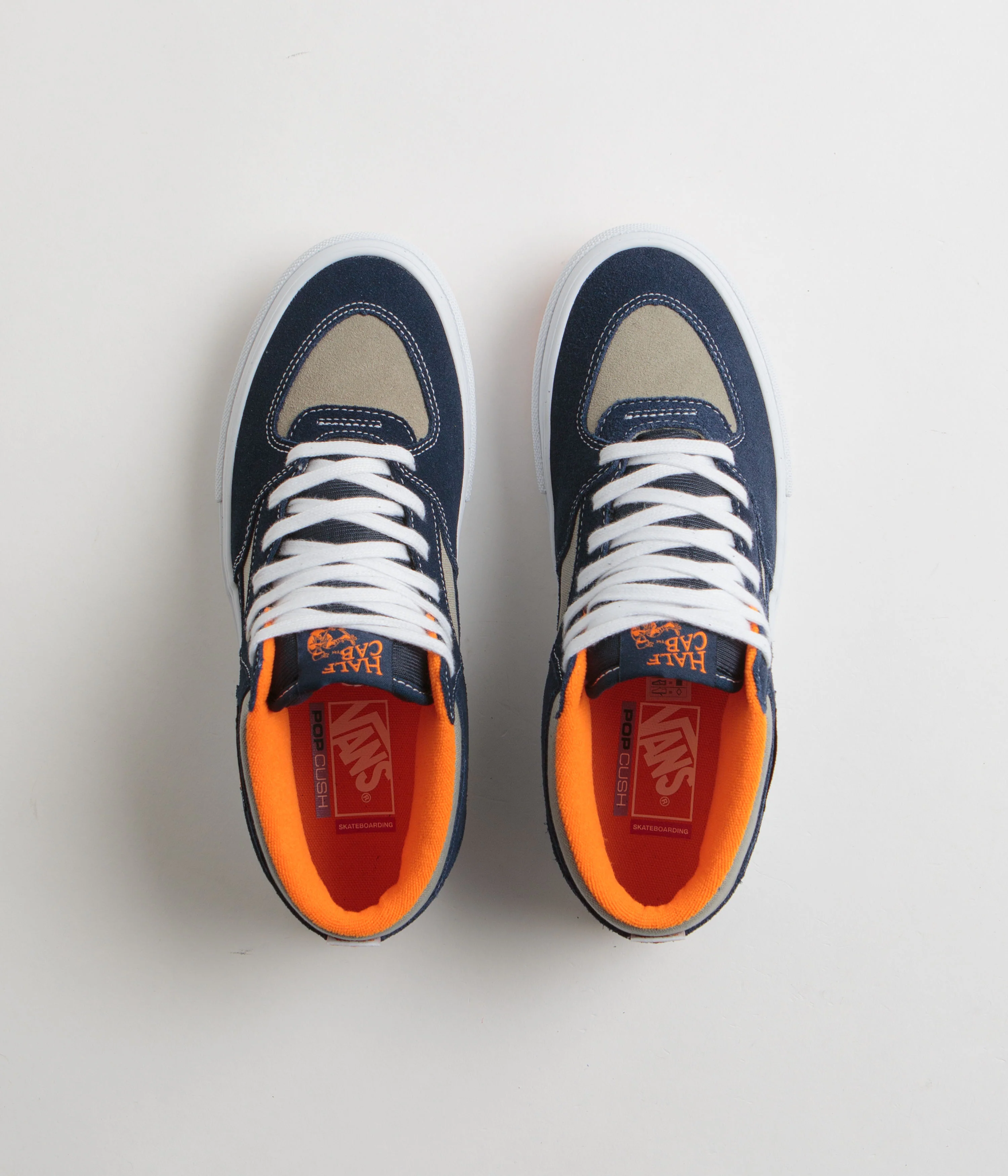 Vans Skate Half Cab Shoes - Smoke / Navy - Image 7
