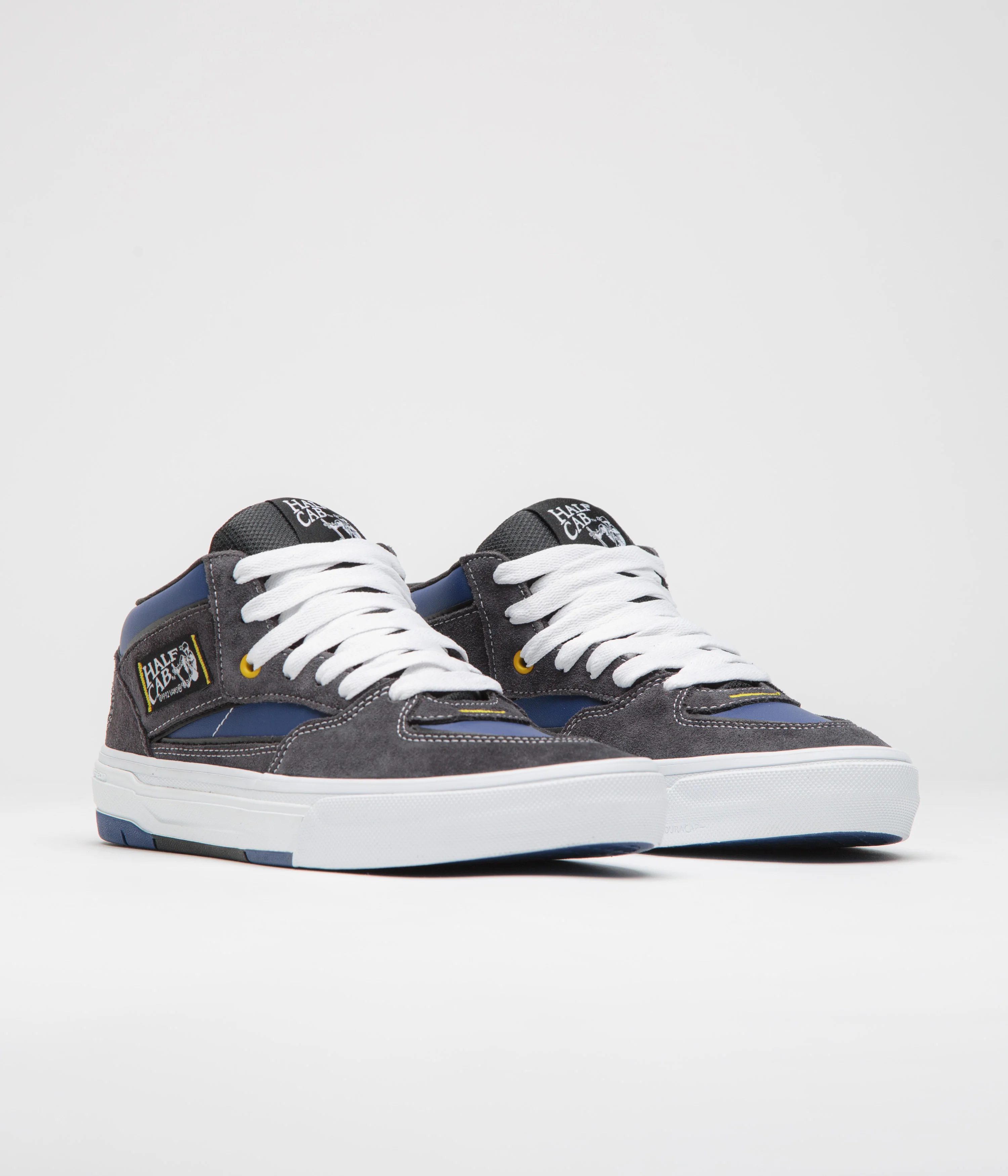 Vans Skate Half Cab Wafflecup Shoes - Navy / Grey - Image 2