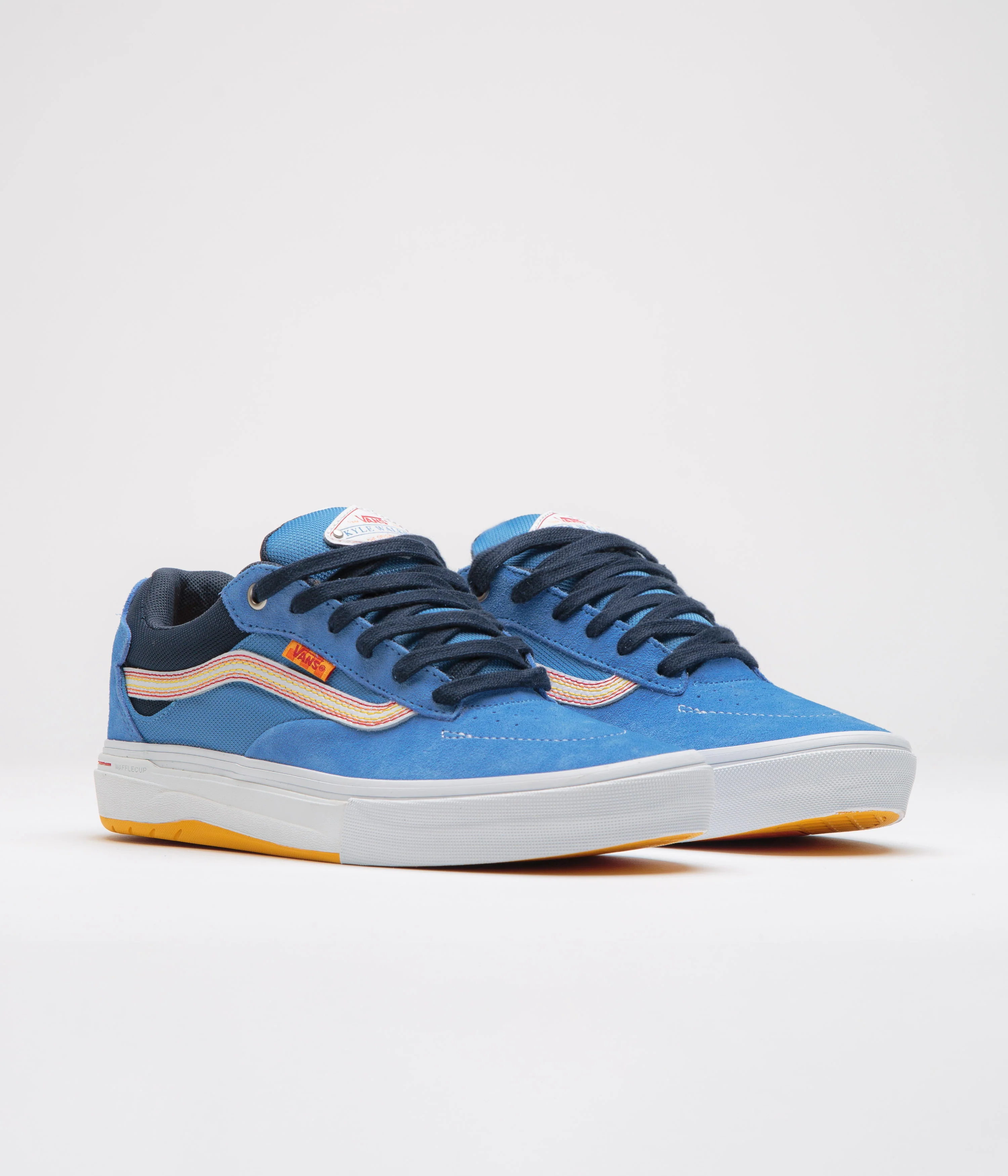 Vans Skate Kyle Walker Wafflecup Shoes - Blue - Image 2
