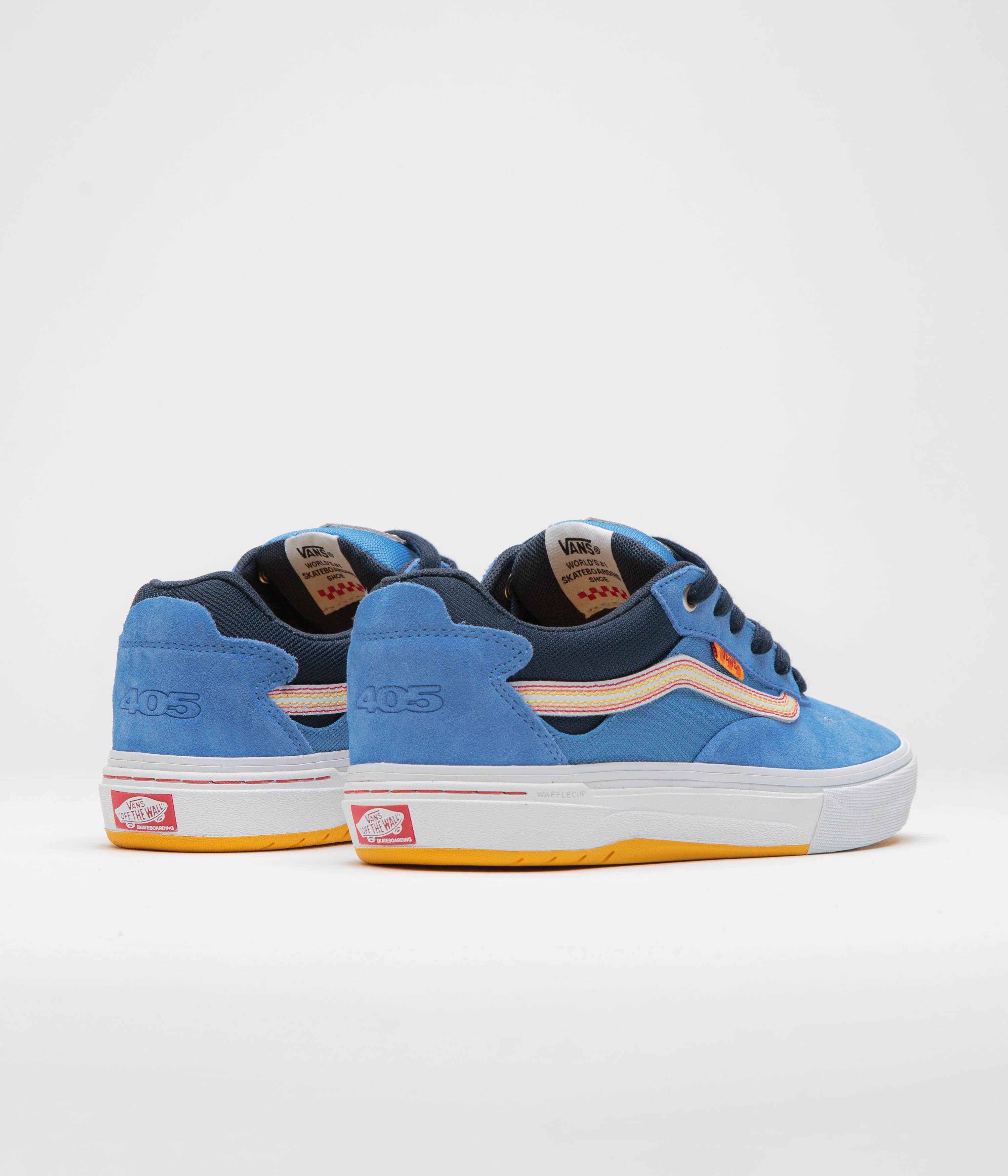 Vans Skate Kyle Walker Wafflecup Shoes - Blue - Image 4