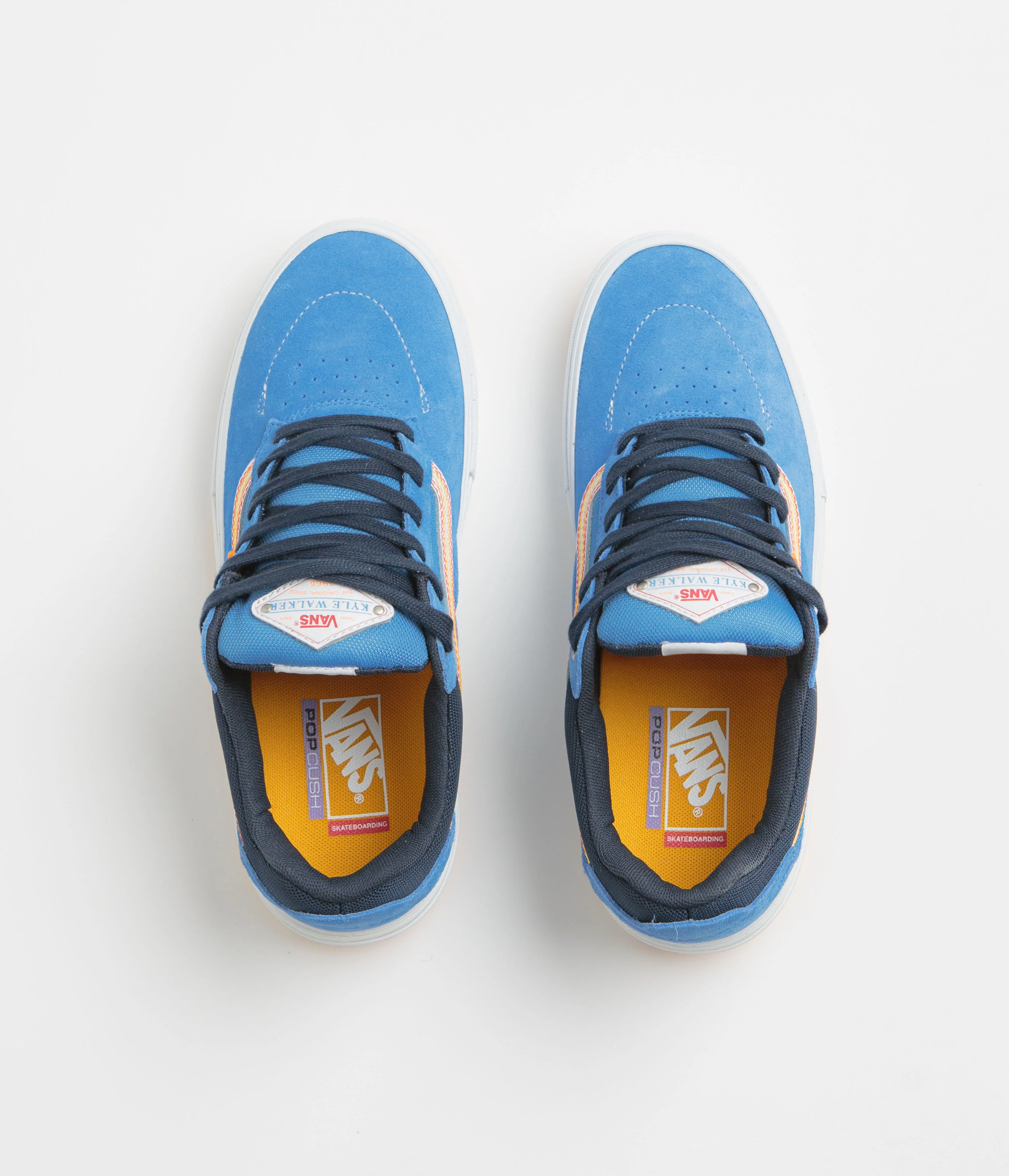 Vans Skate Kyle Walker Wafflecup Shoes - Blue - Image 7