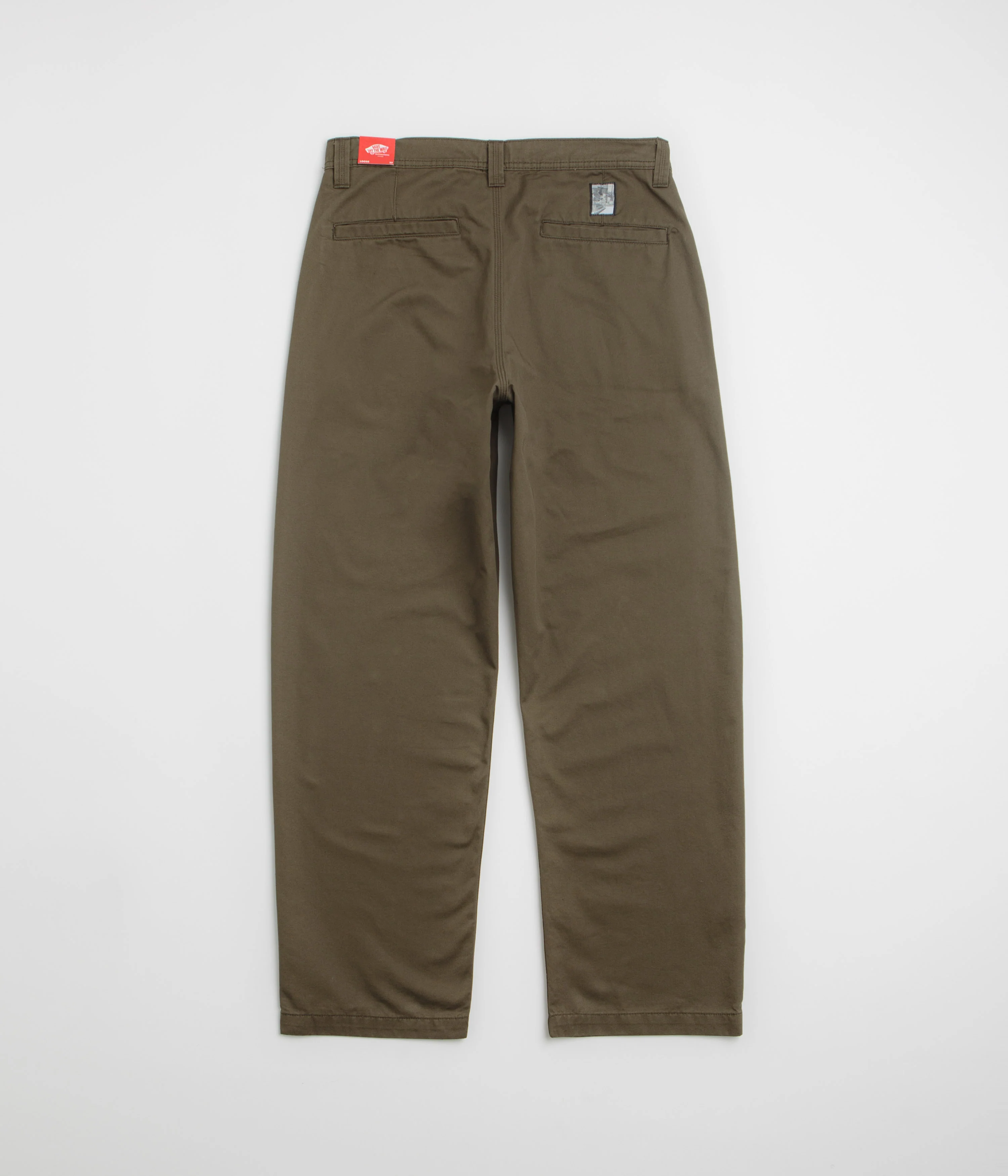 Vans Skate Loose Atiba Haze Chino - Coal Brown - Image 3