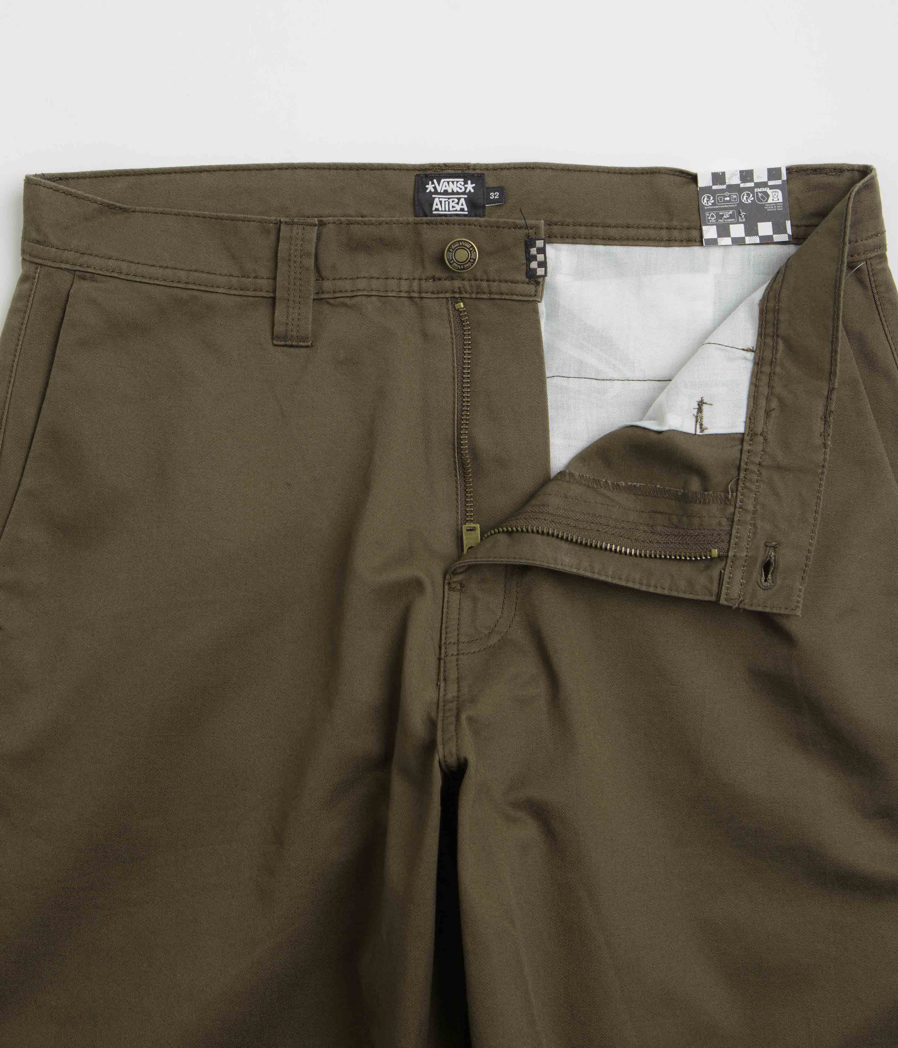 Vans Skate Loose Atiba Haze Chino - Coal Brown - Image 6