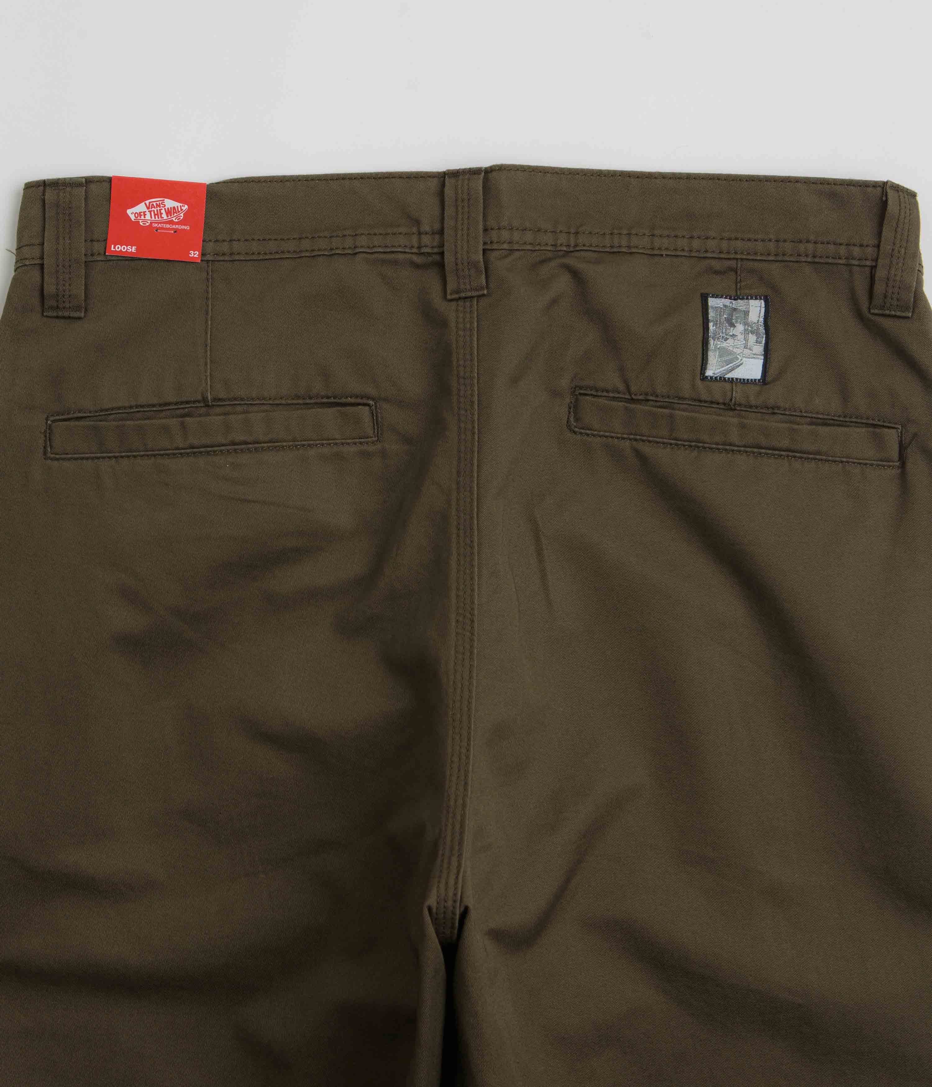Vans Skate Loose Atiba Haze Chino - Coal Brown - Image 7