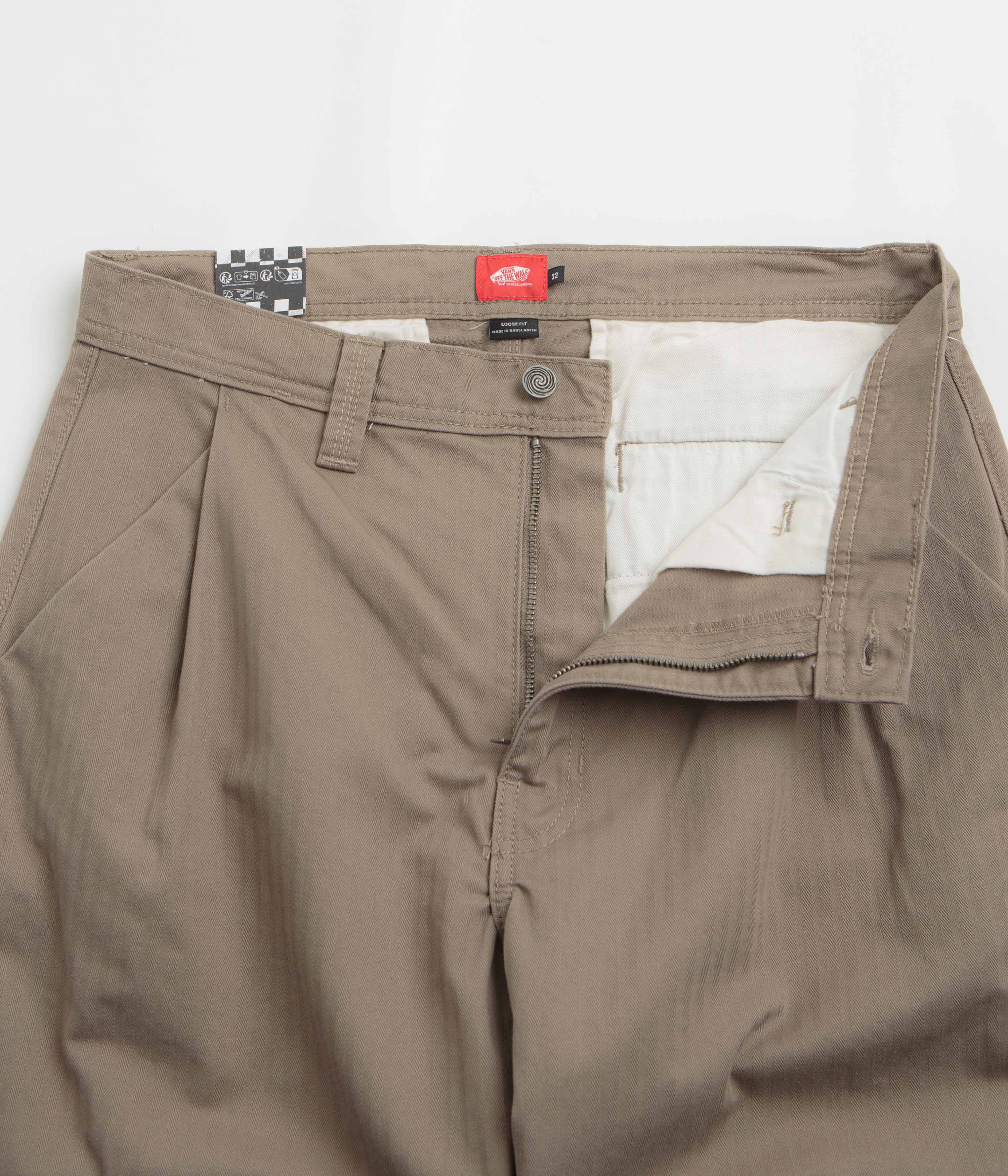 Vans Skate Loose Pleated Pants - Walnut - Image 6