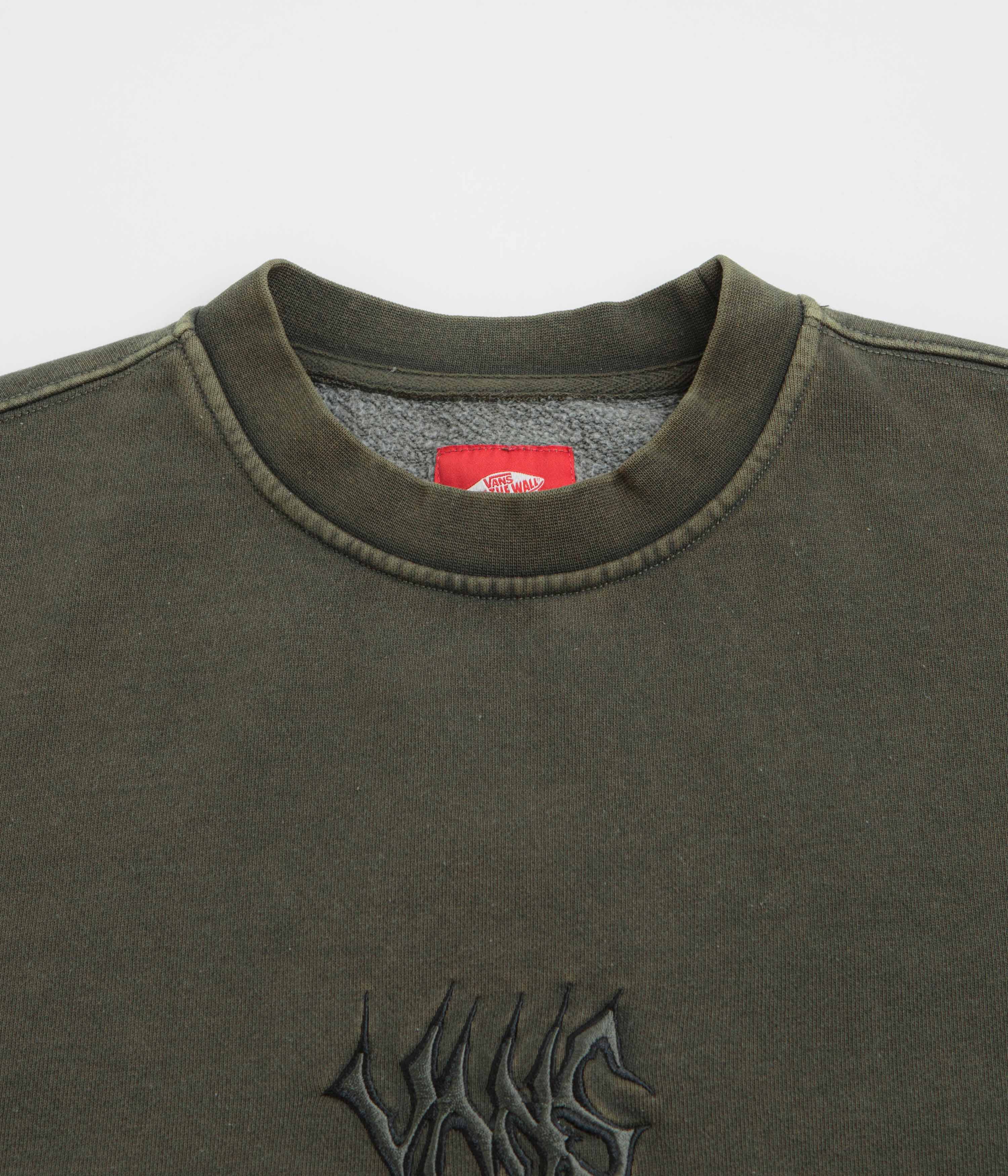Vans Skate Metal Crewneck Sweatshirt - Grape Leaf - Image 2