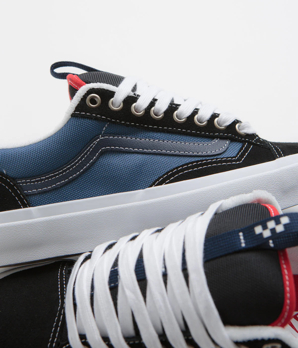 Vans Skate Old Skool 36+ Shoes - Black / STV Navy - Image 7