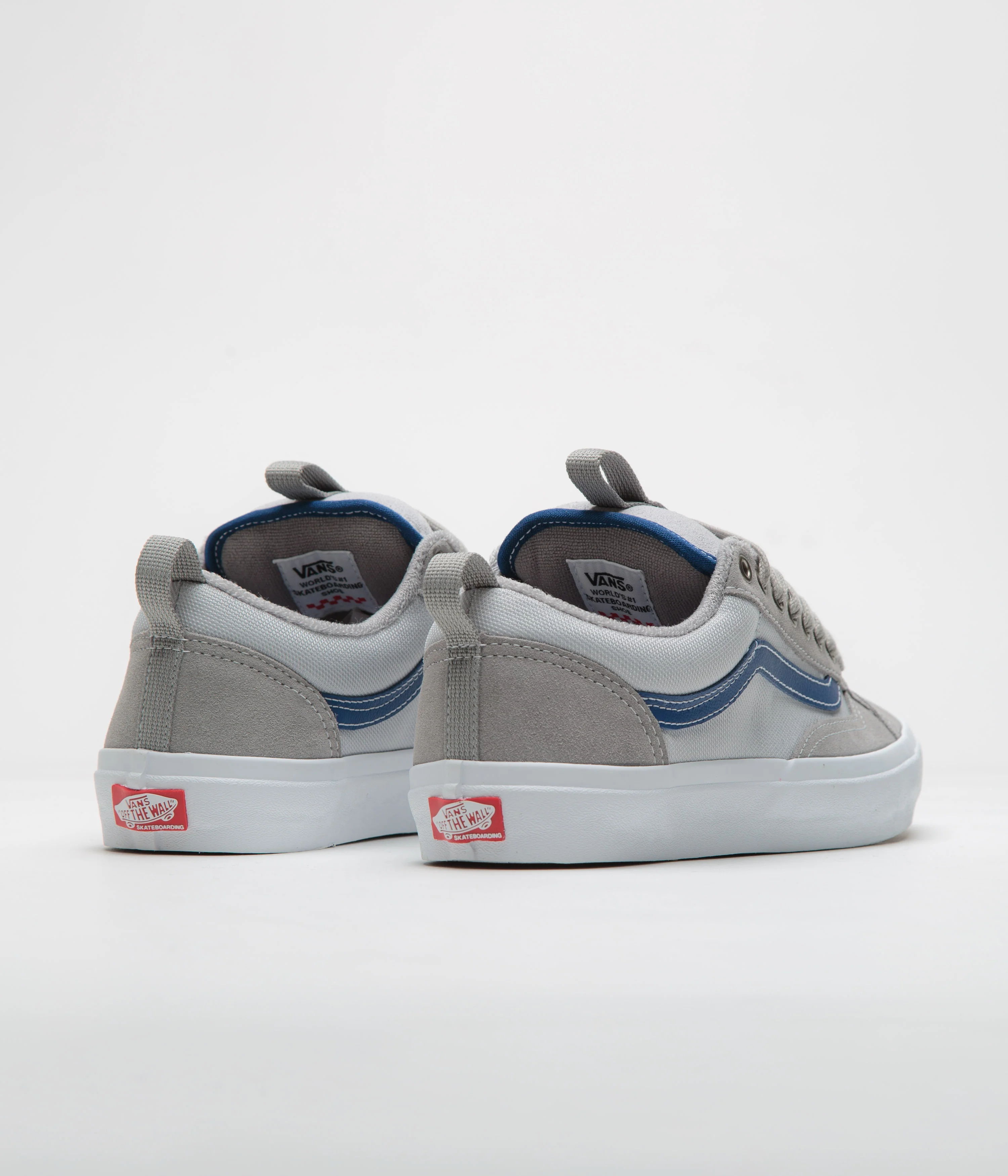 Vans Skate Old Skool 36+ Shoes - Grey / Blue - Image 4