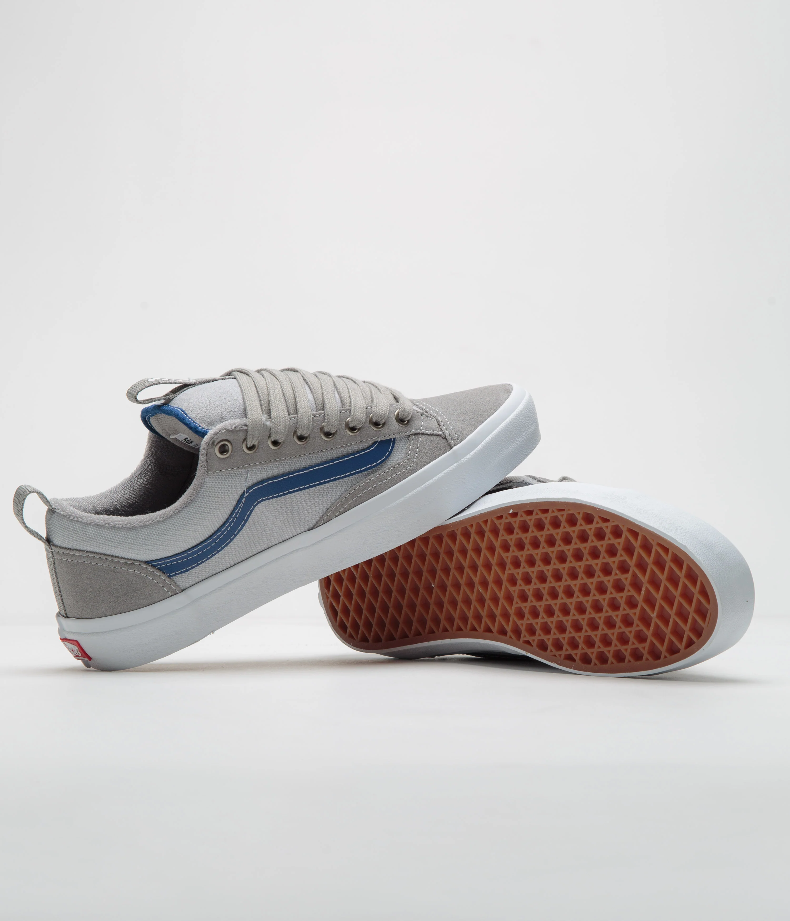 Vans Skate Old Skool 36+ Shoes - Grey / Blue - Image 5