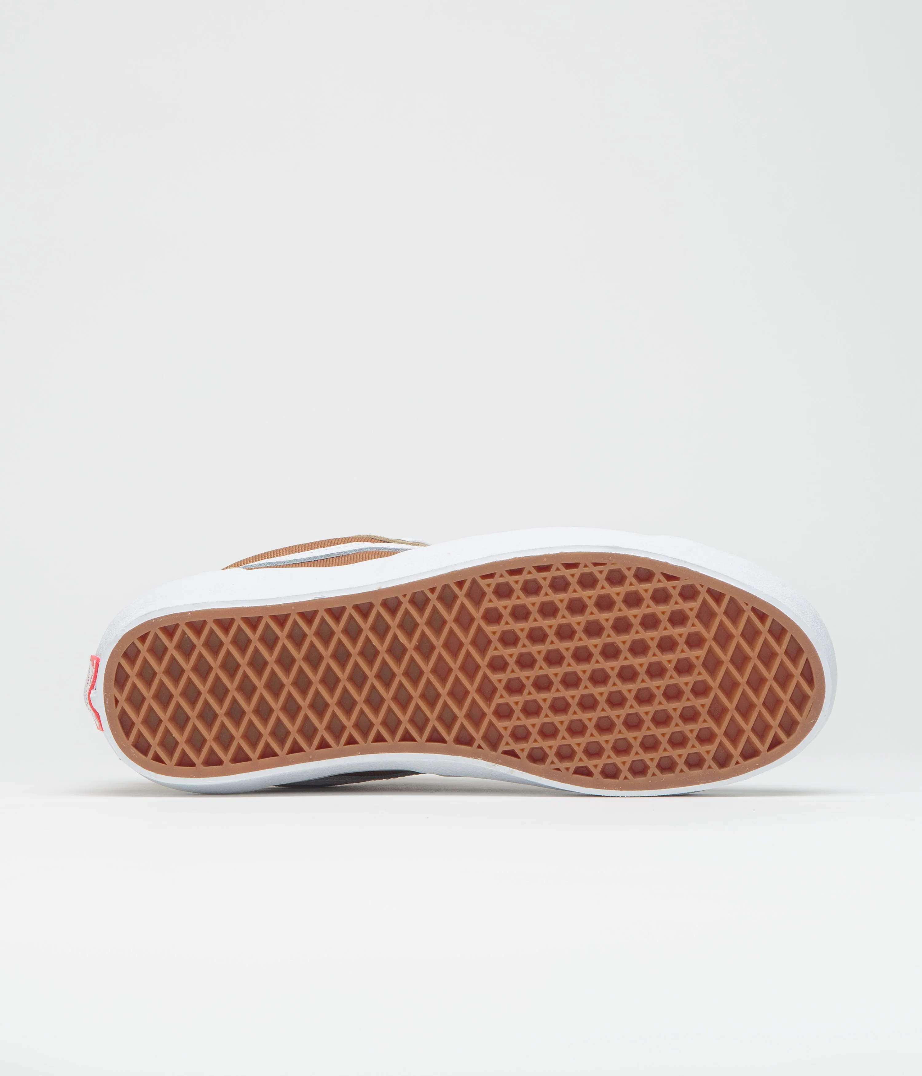 Vans Skate Old Skool 36+ Shoes - Khaki / Burnt Orange - Image 6