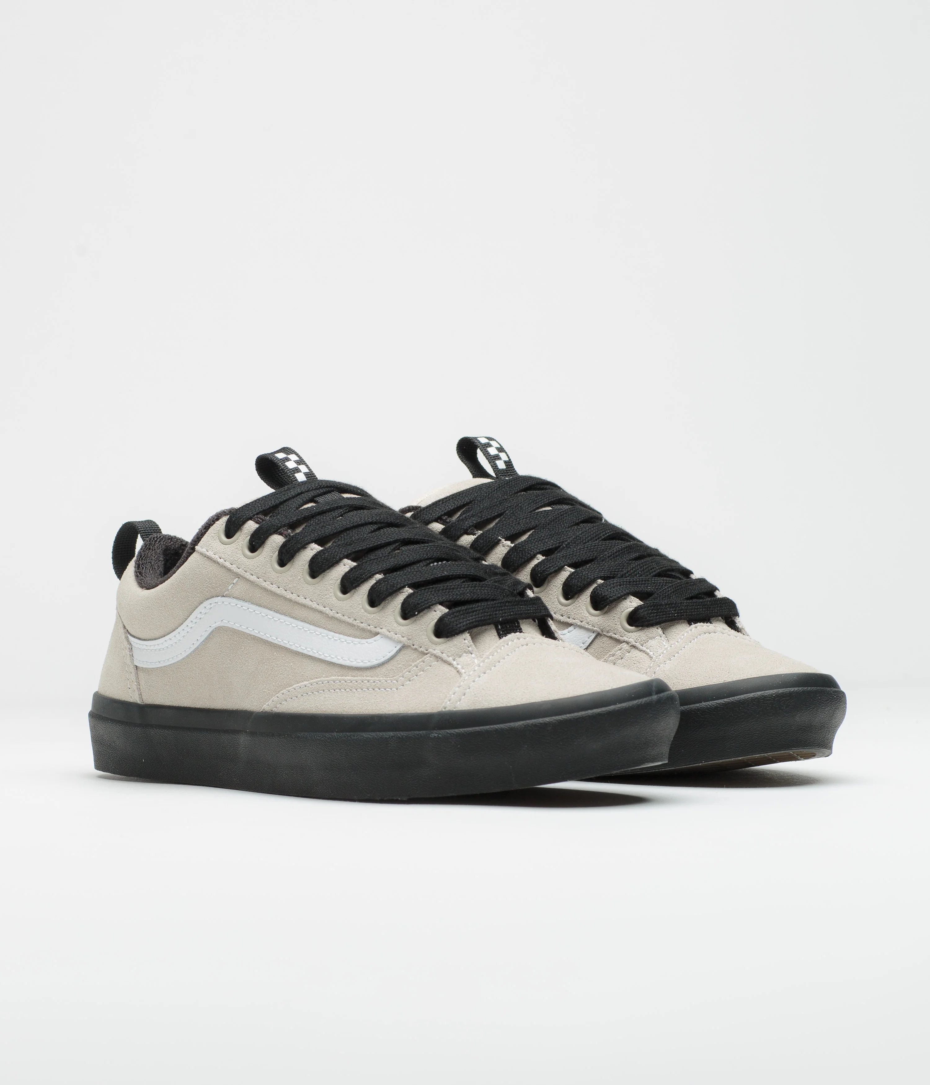 Vans Skate Old Skool 36+ Shoes - Oatmeal / Black - Image 2