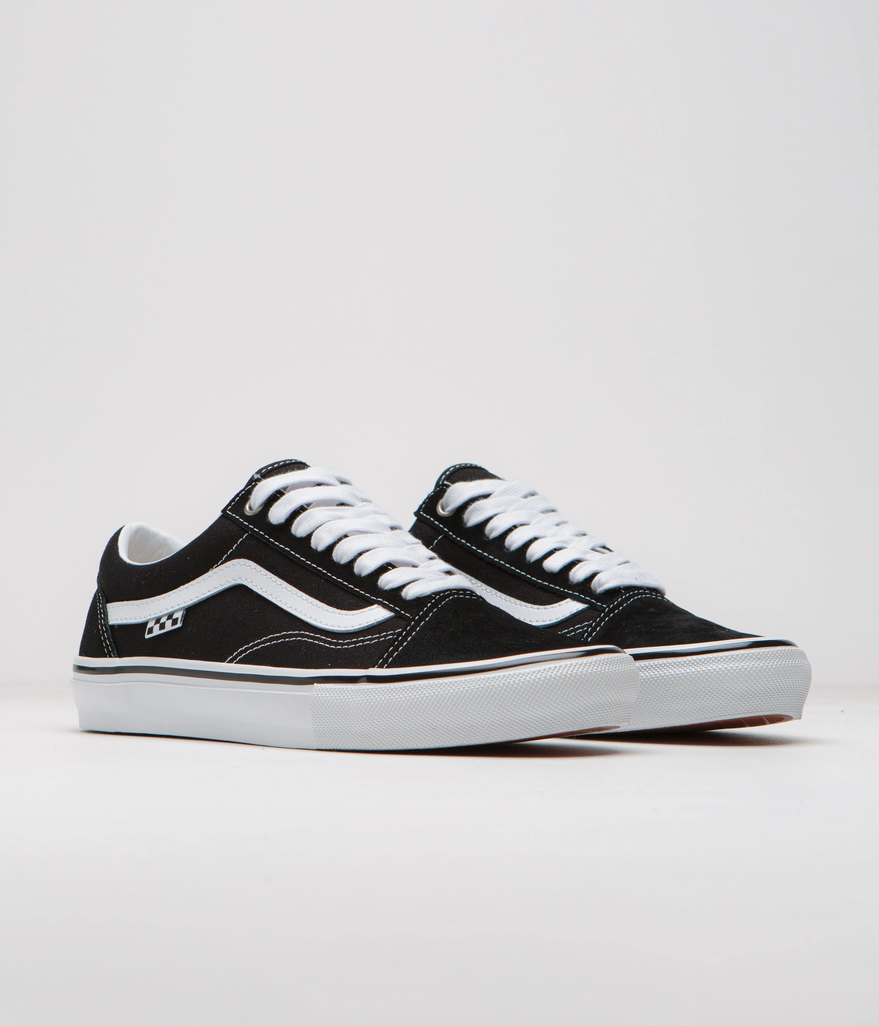 Vans Skate Old Skool Shoes - Black / White - Image 2