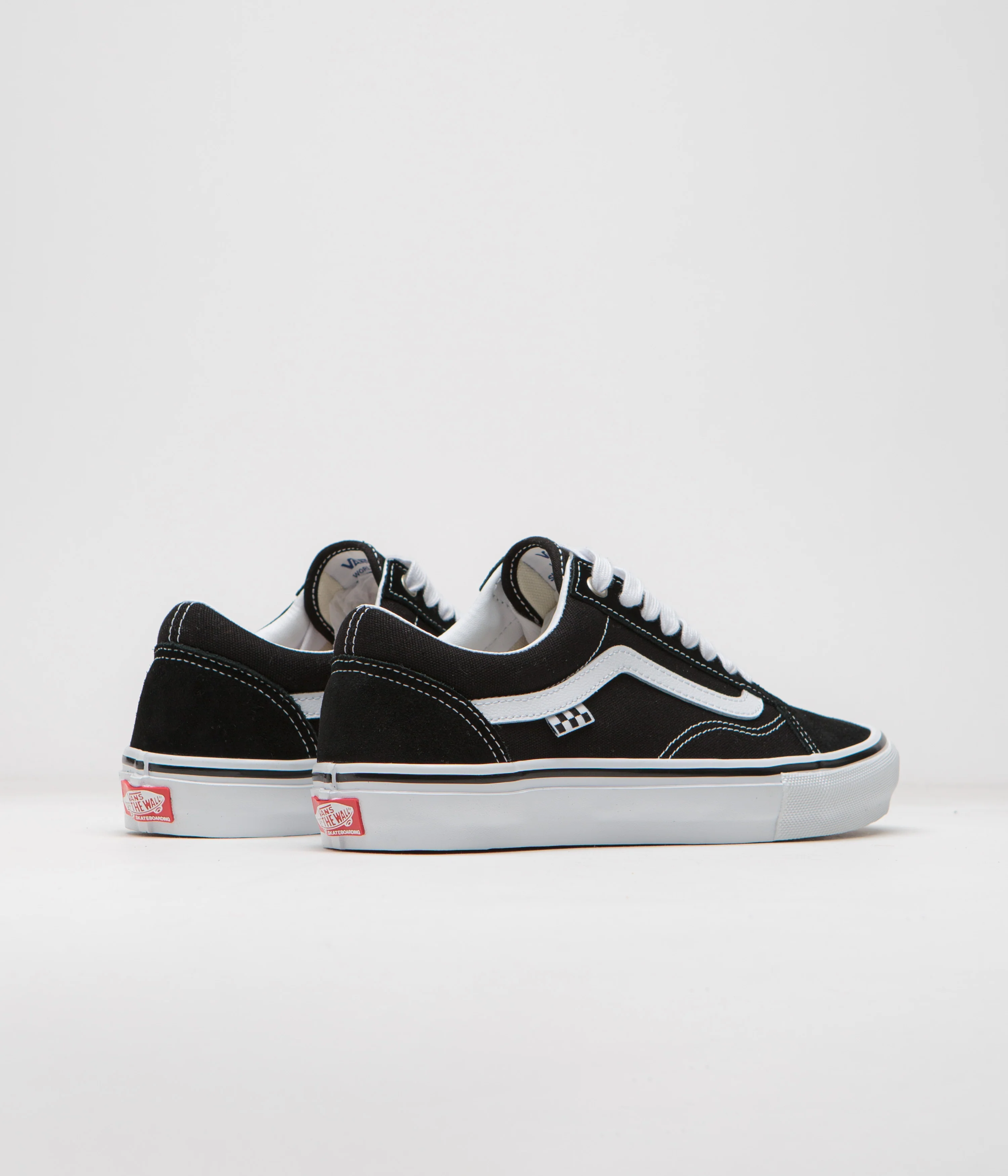 Vans Skate Old Skool Shoes - Black / White - Image 4