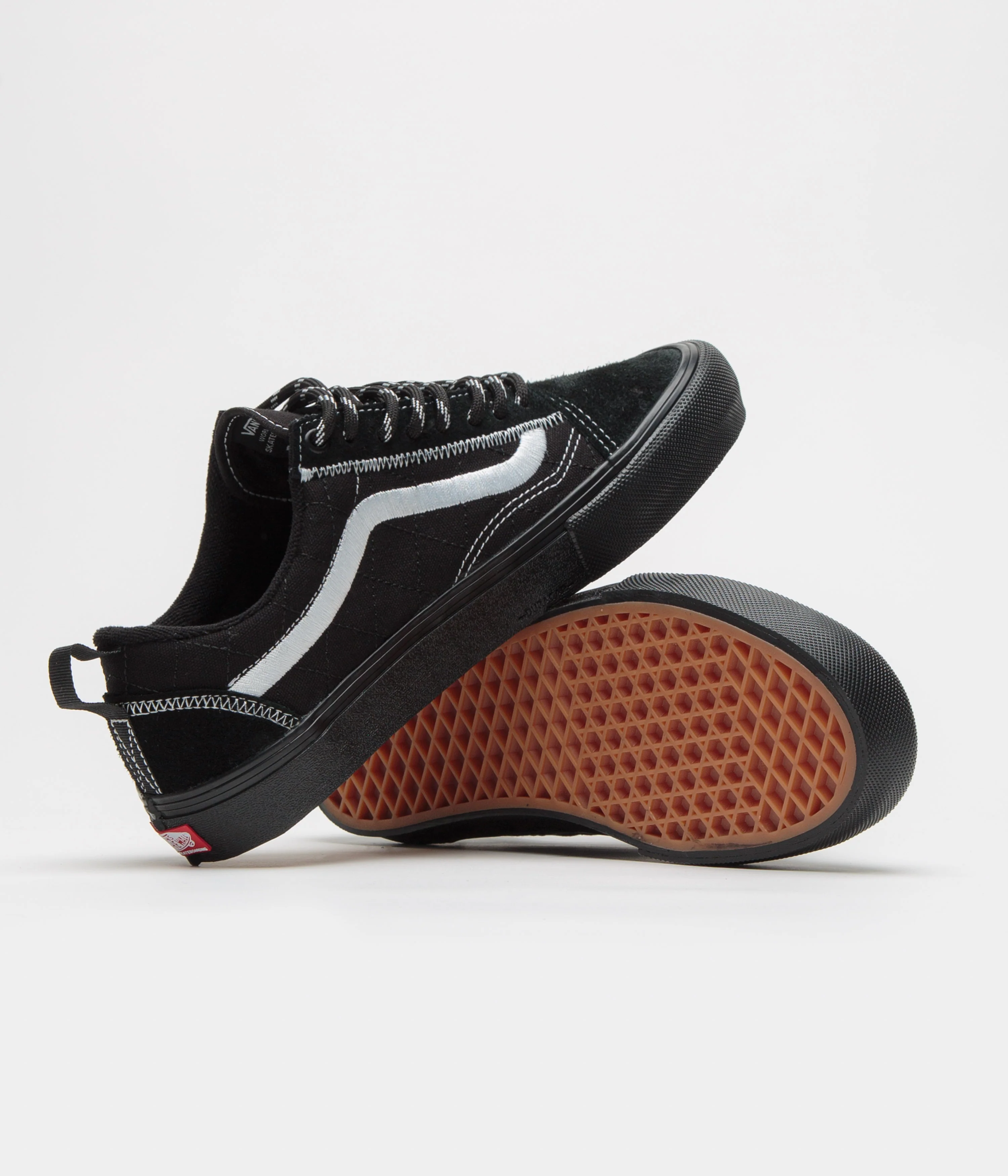 Vans Skate Old Skool Shoes - (Doobie) Black / Black - Image 5