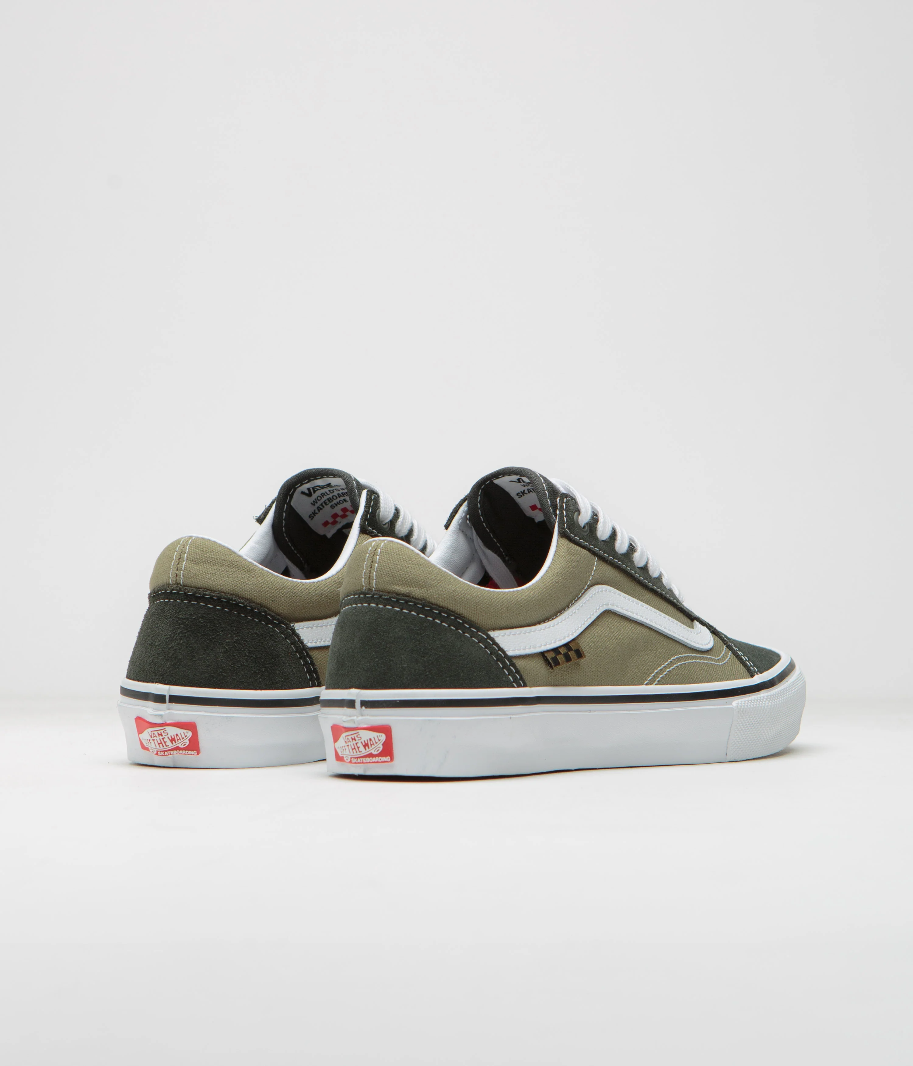 Vans Skate Old Skool Shoes - Gothic Olive - Image 4