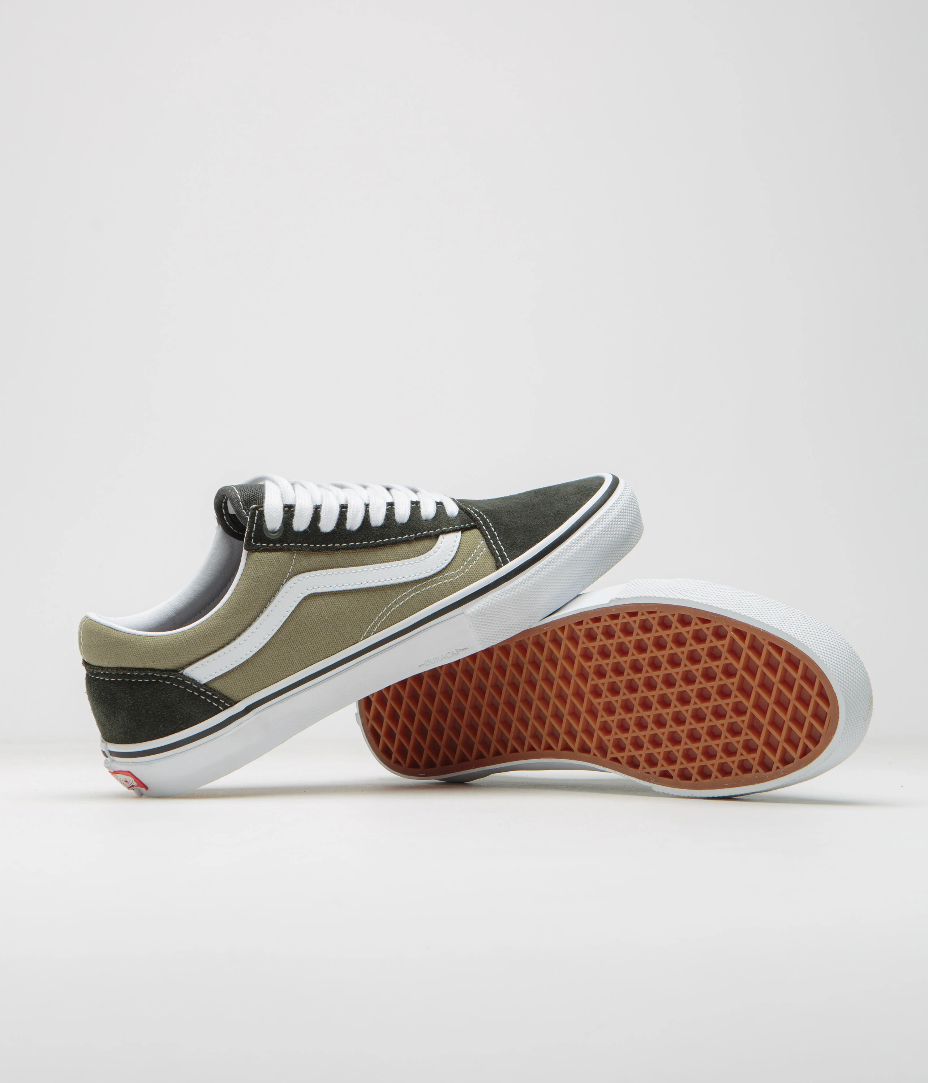 Vans Skate Old Skool Shoes - Gothic Olive - Image 5