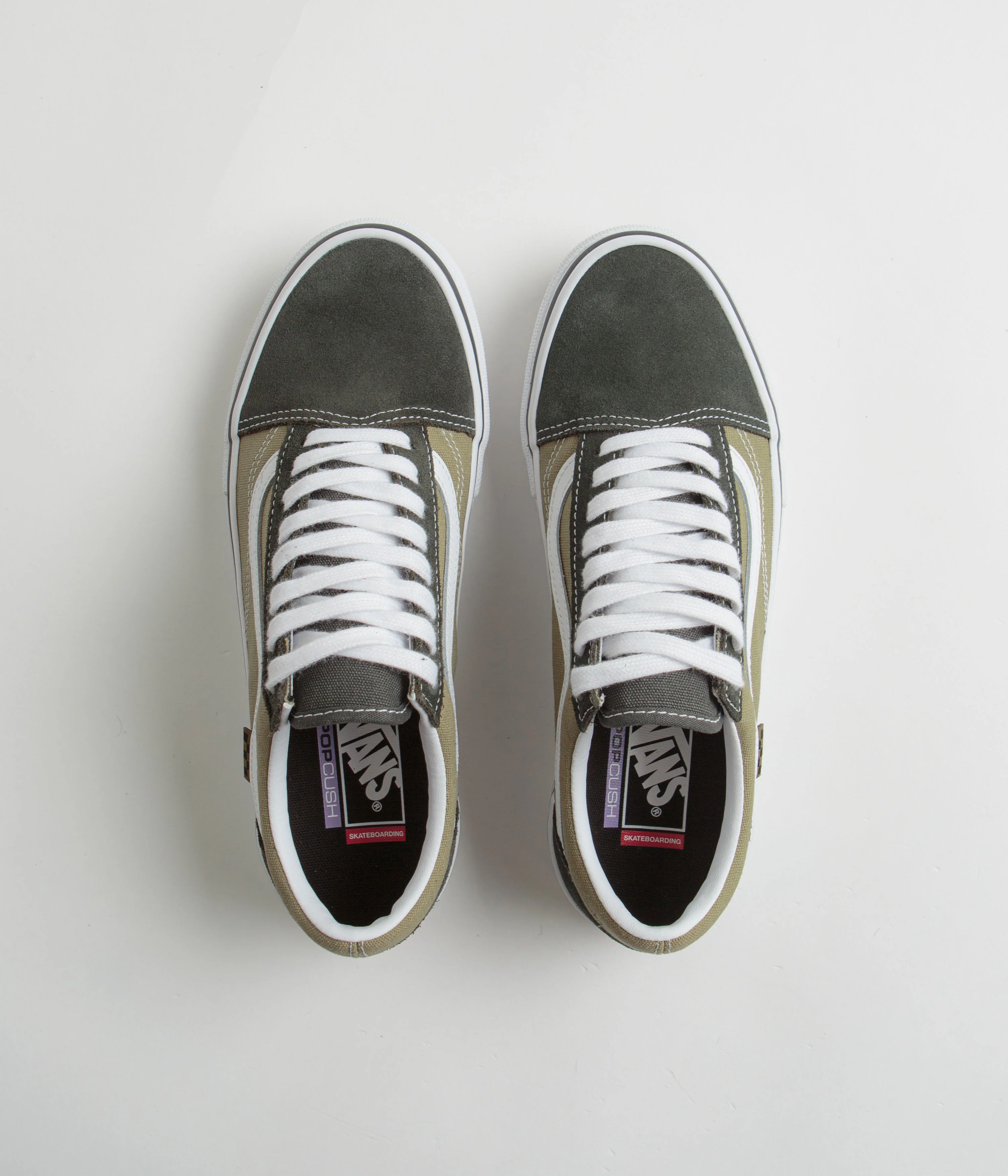 Vans Skate Old Skool Shoes - Gothic Olive - Image 7