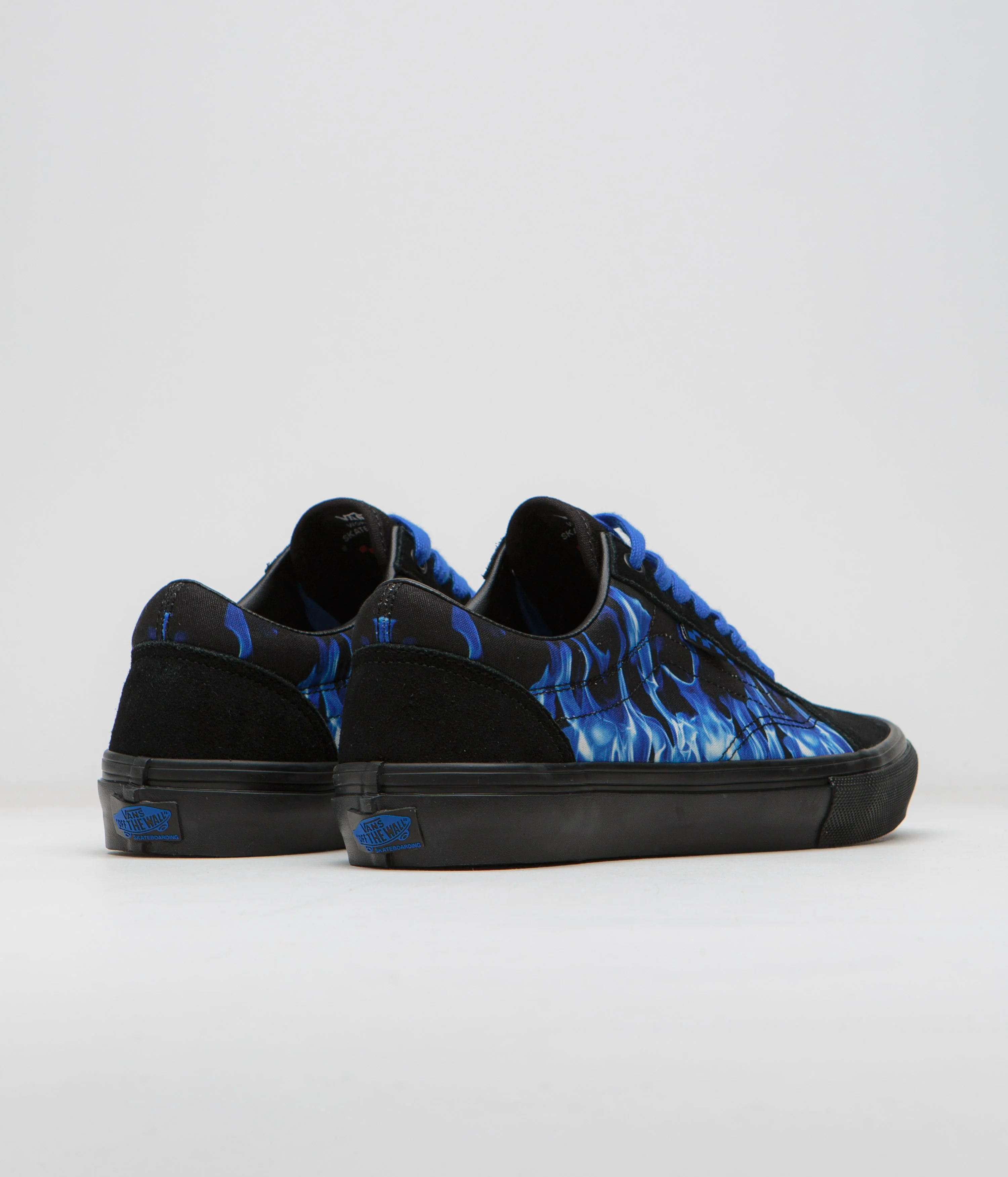 Vans Skate Old Skool Shoes - Hot Blue - Image 4