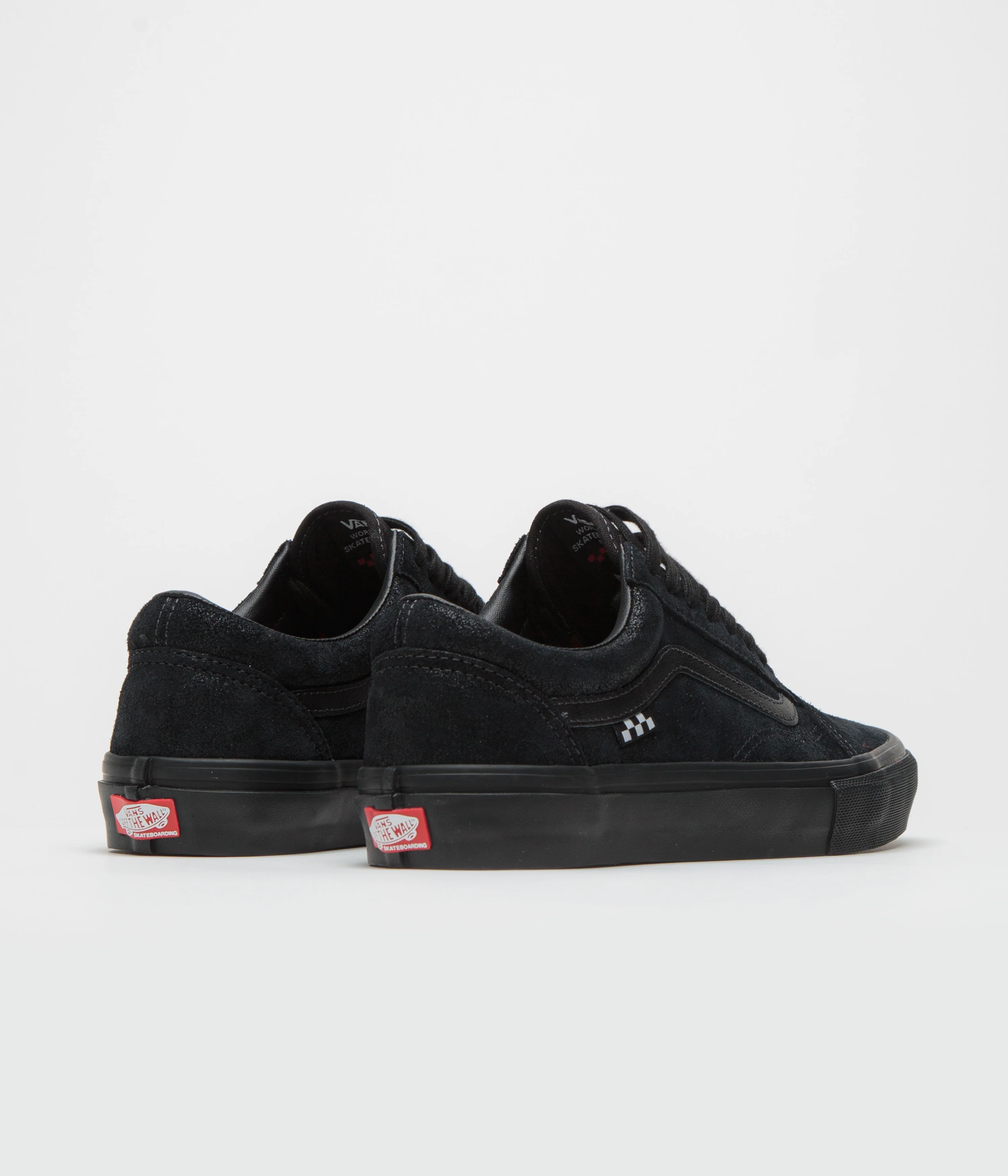 Vans Skate Old Skool Shoes - Metallic Black / Smoke - Image 4
