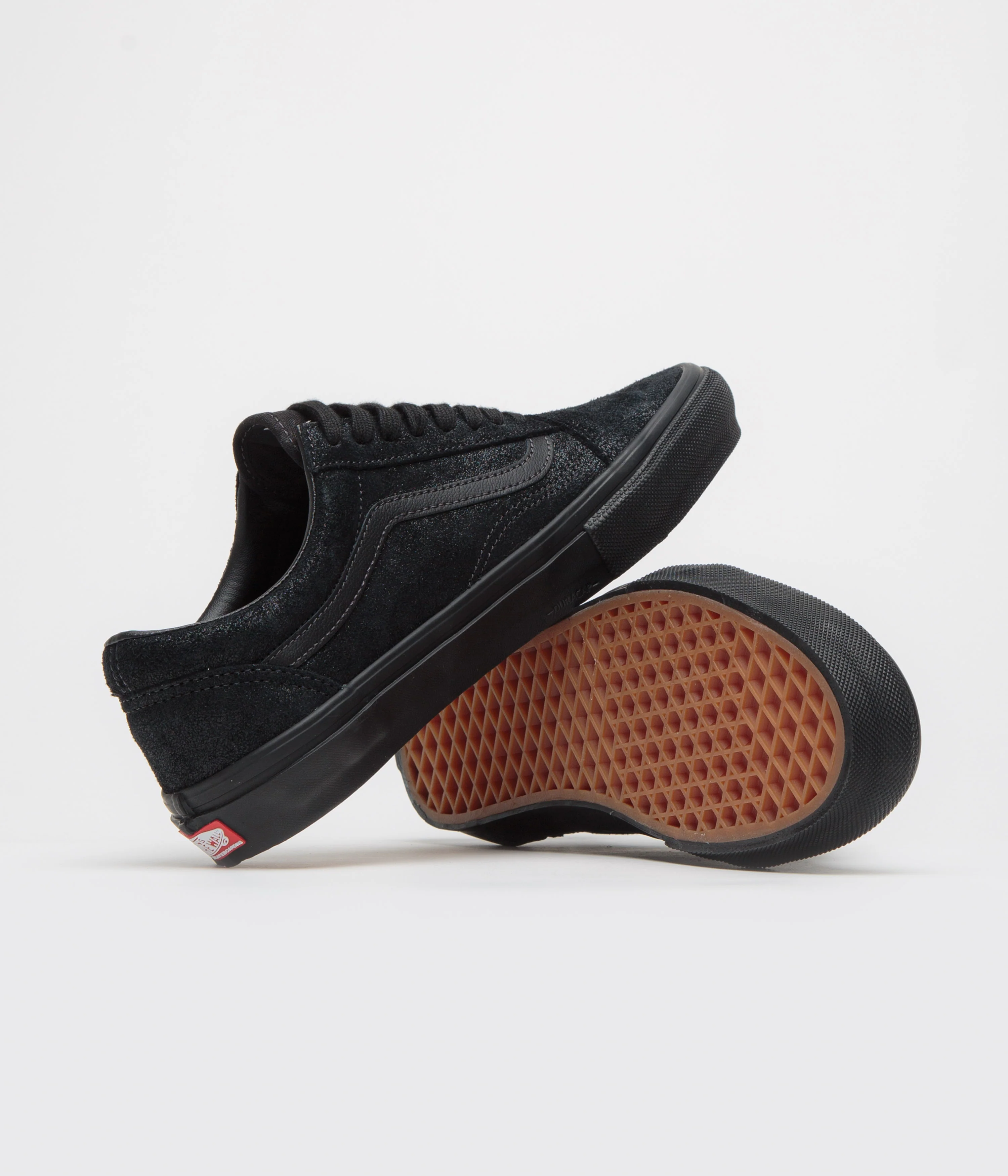 Vans Skate Old Skool Shoes - Metallic Black / Smoke - Image 5