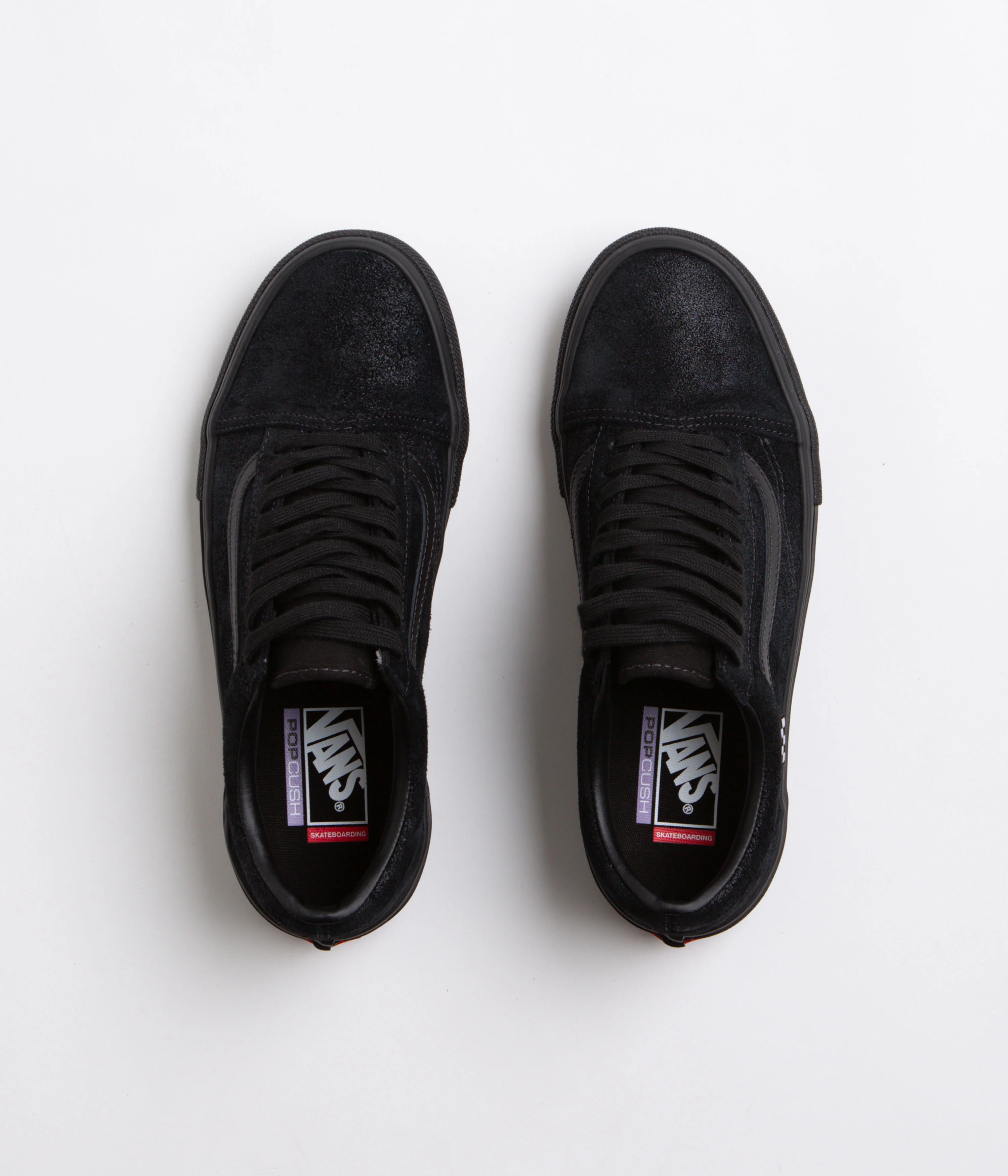 Vans Skate Old Skool Shoes - Metallic Black / Smoke - Image 7