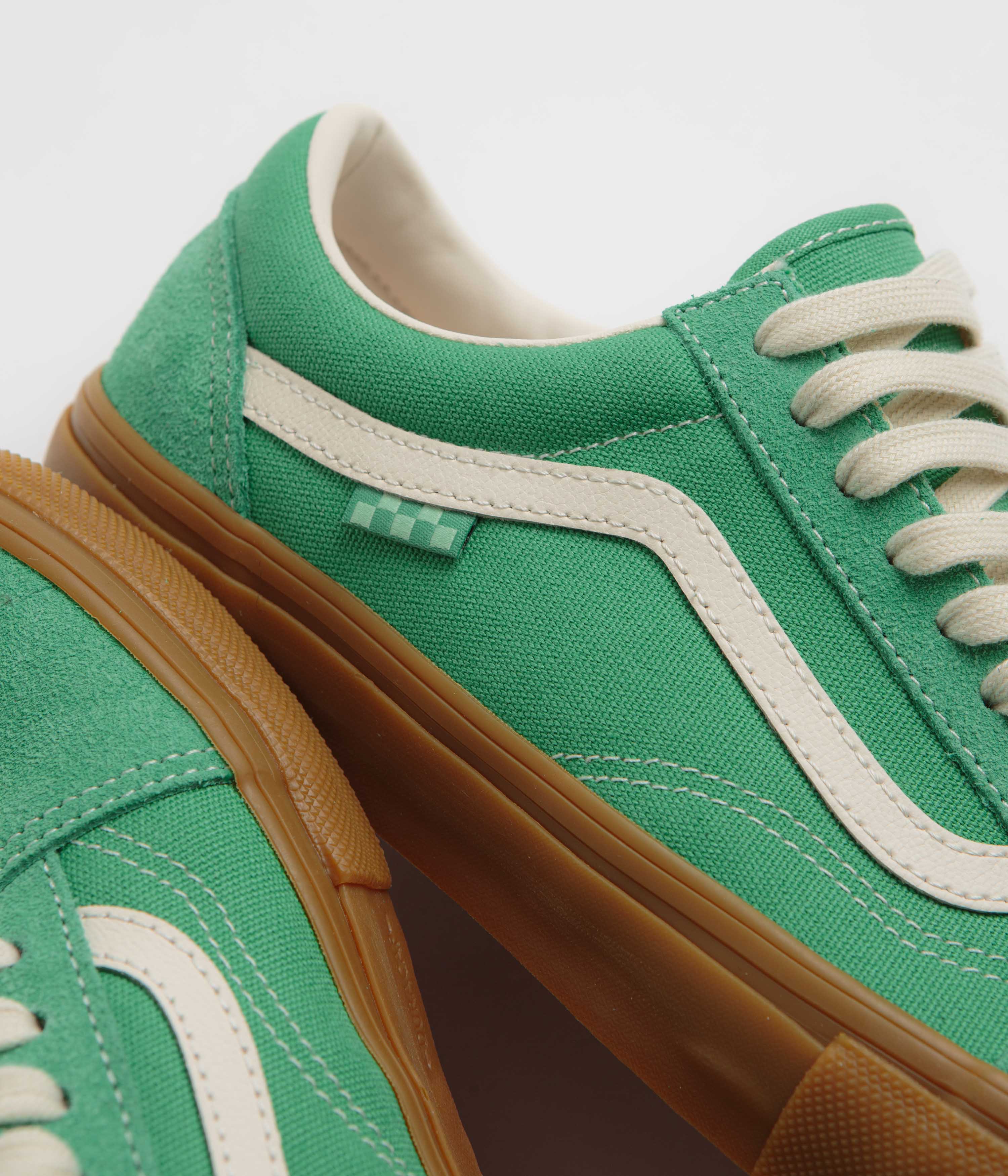Vans Skate Old Skool Shoes - Sea Green - Image 3