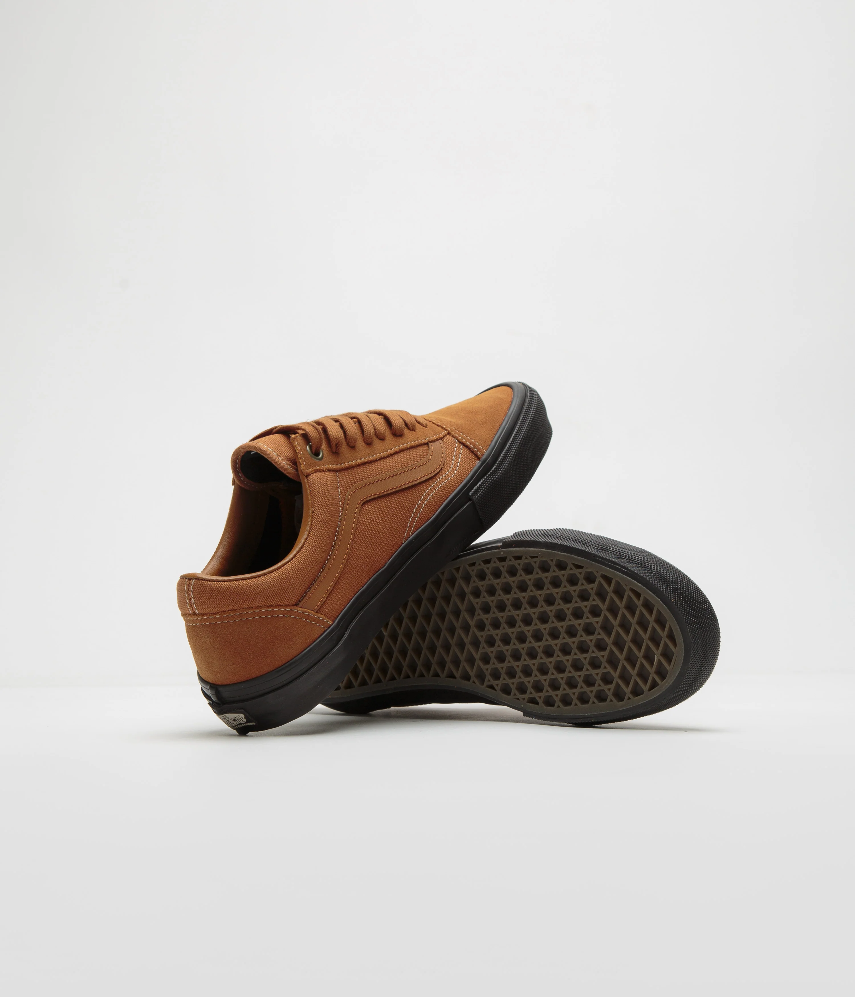 Vans Skate Old Skool Shoes - Sienna / Chocolate - Image 5
