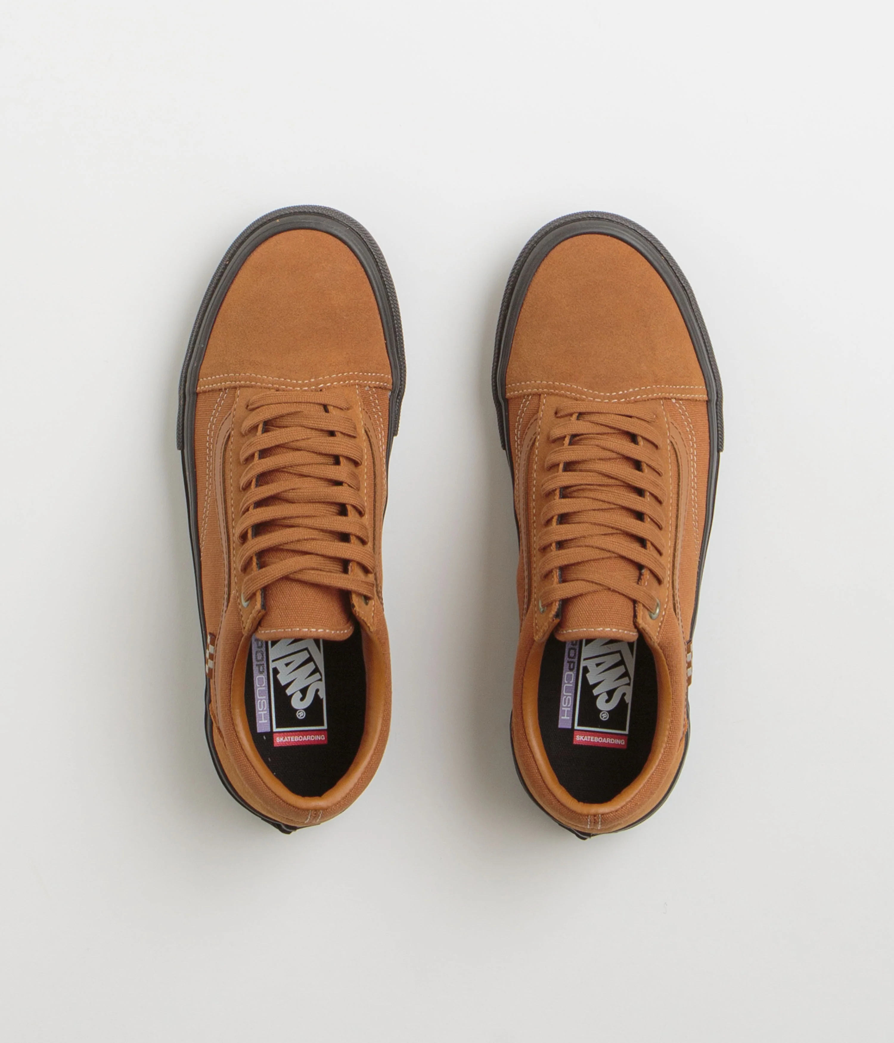 Vans Skate Old Skool Shoes - Sienna / Chocolate - Image 6