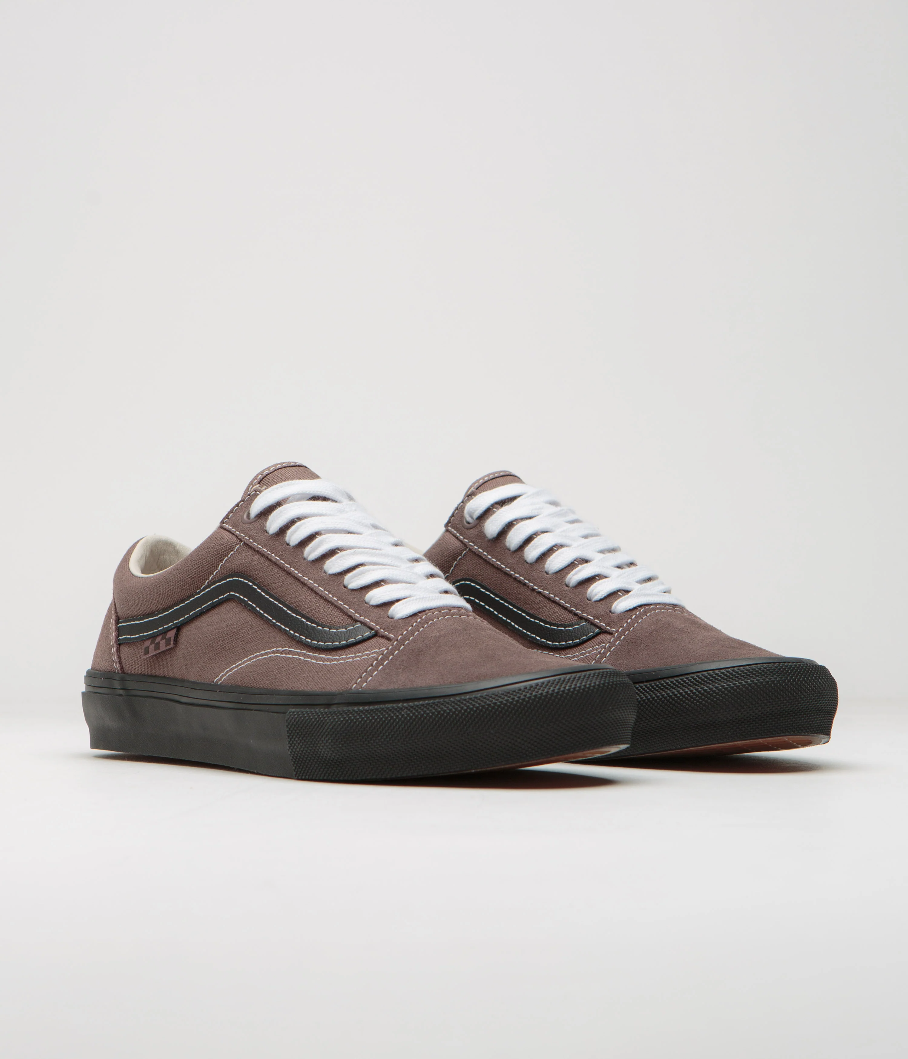 Vans Skate Old Skool Shoes - Taupe - Image 2