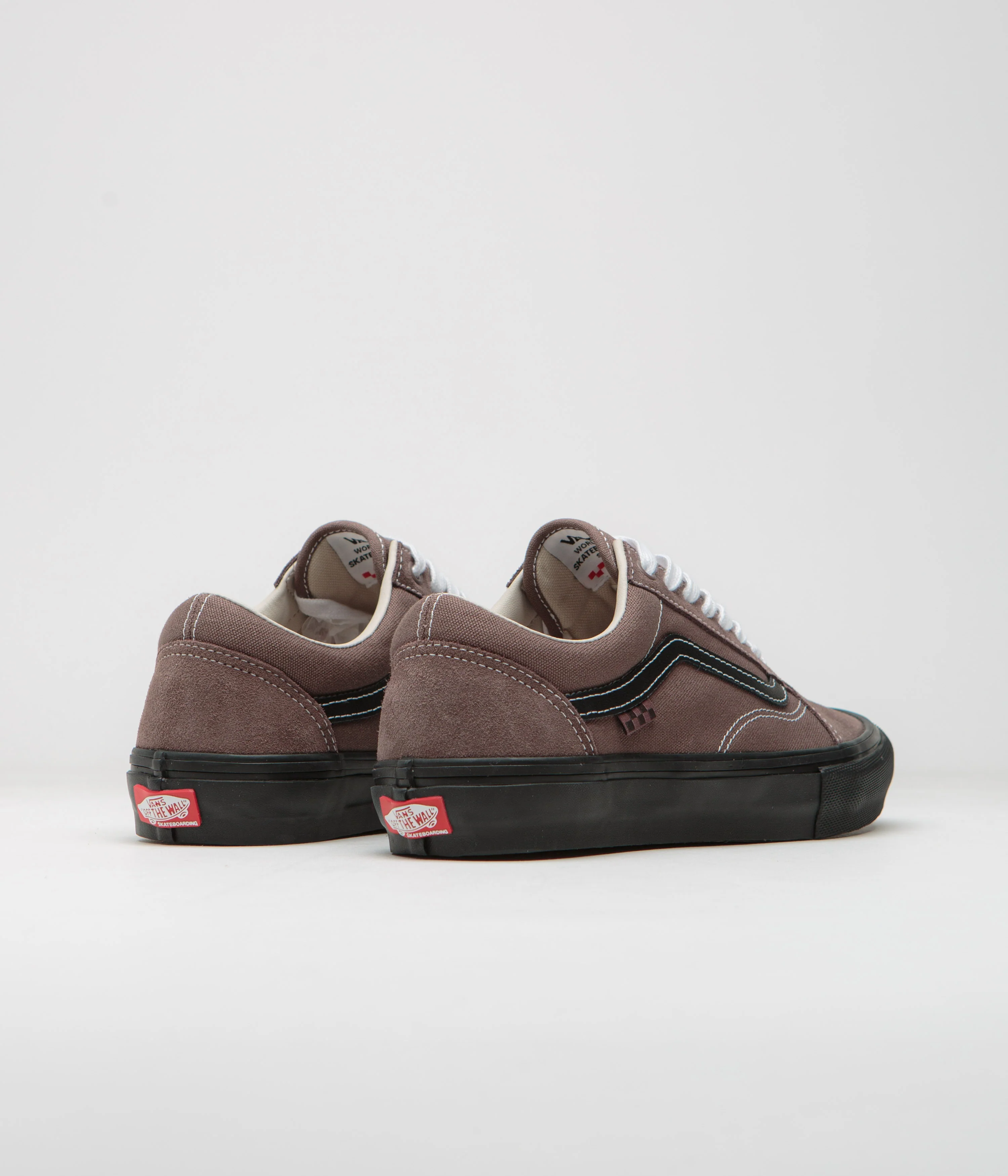 Vans Skate Old Skool Shoes - Taupe - Image 4