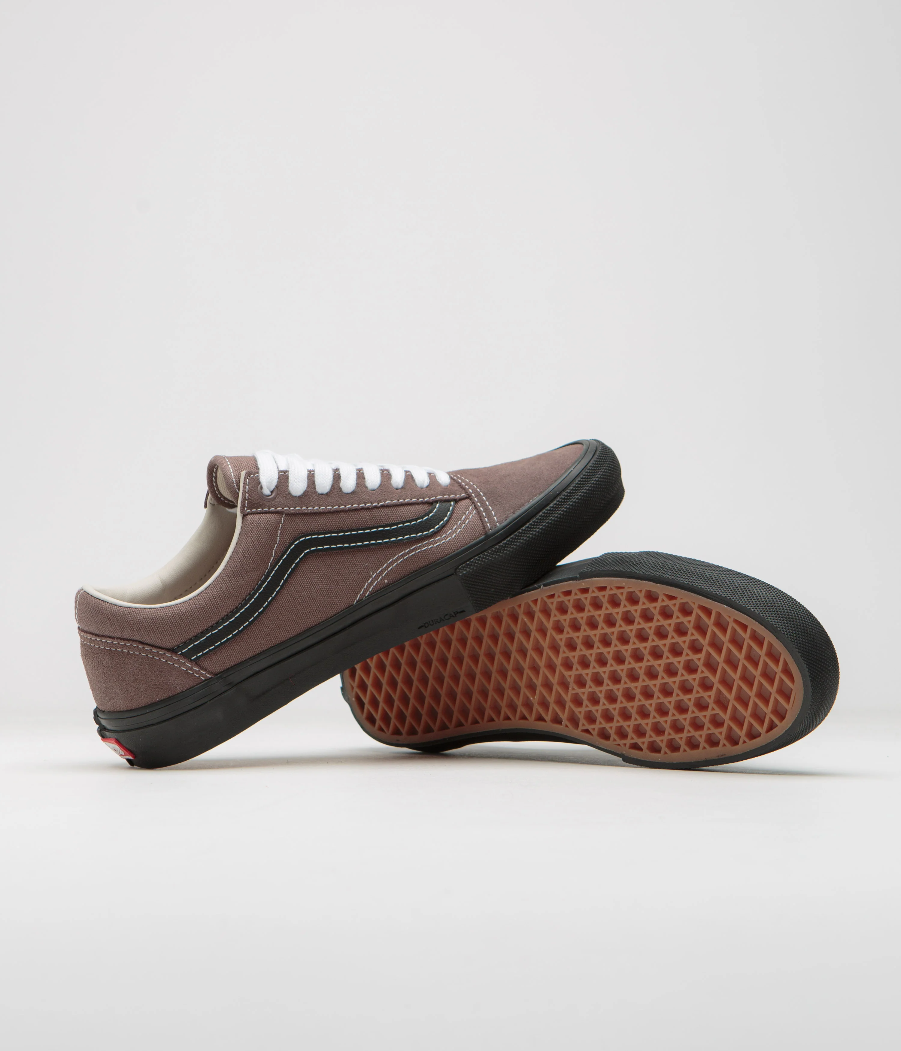 Vans Skate Old Skool Shoes - Taupe - Image 5