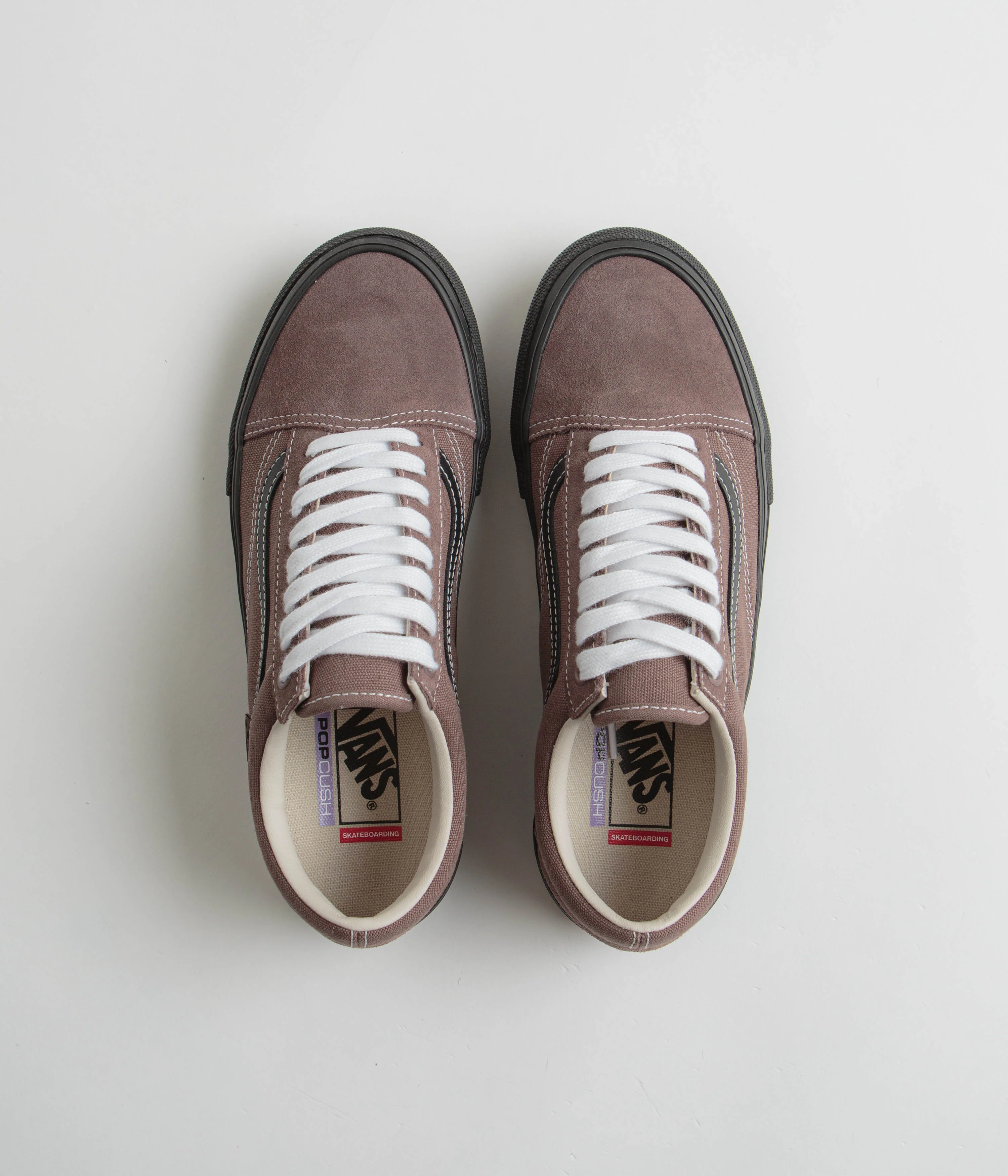 Vans Skate Old Skool Shoes - Taupe - Image 7