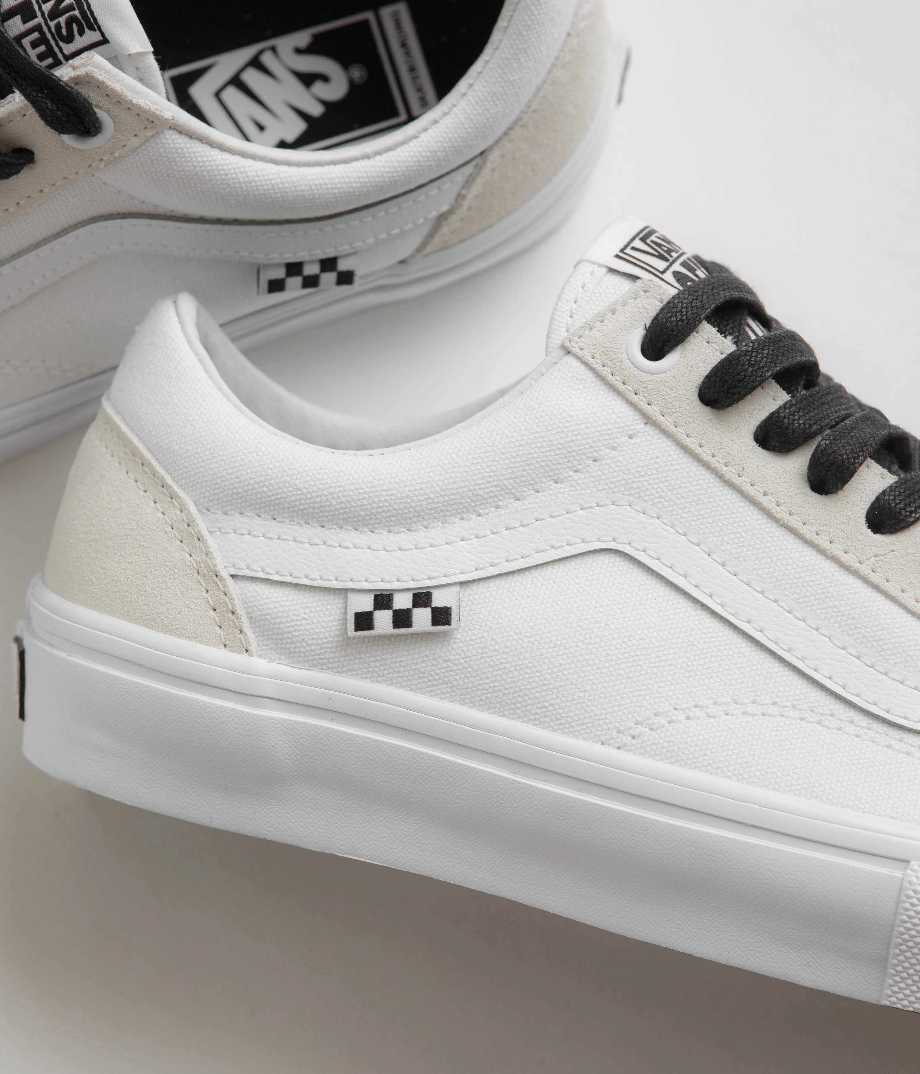 Vans Skate Old Skool VCU Shoes - Essential White - Image 3
