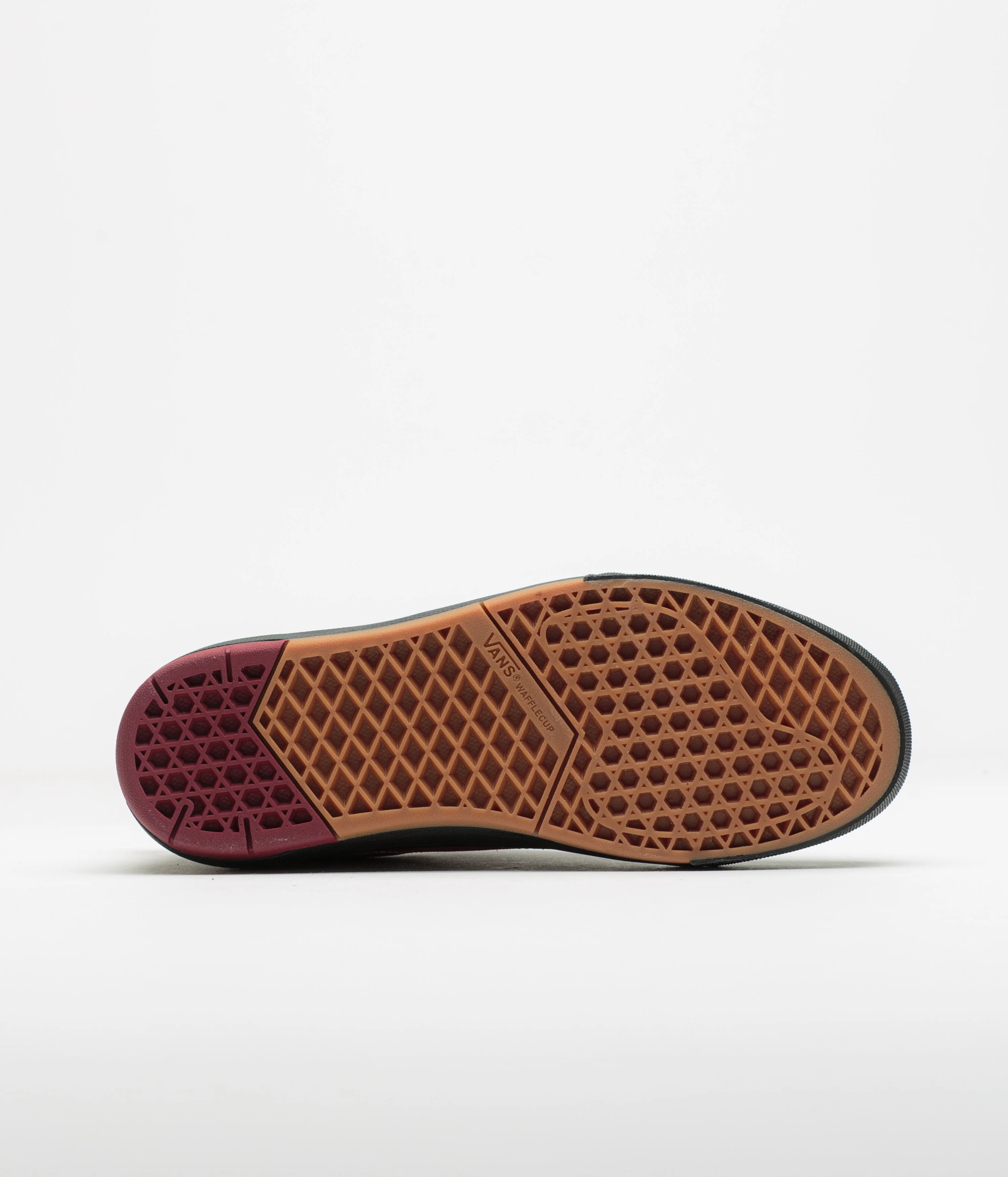 Vans Skate Old Skool Wafflecup Shoes - Black / Red - Image 6