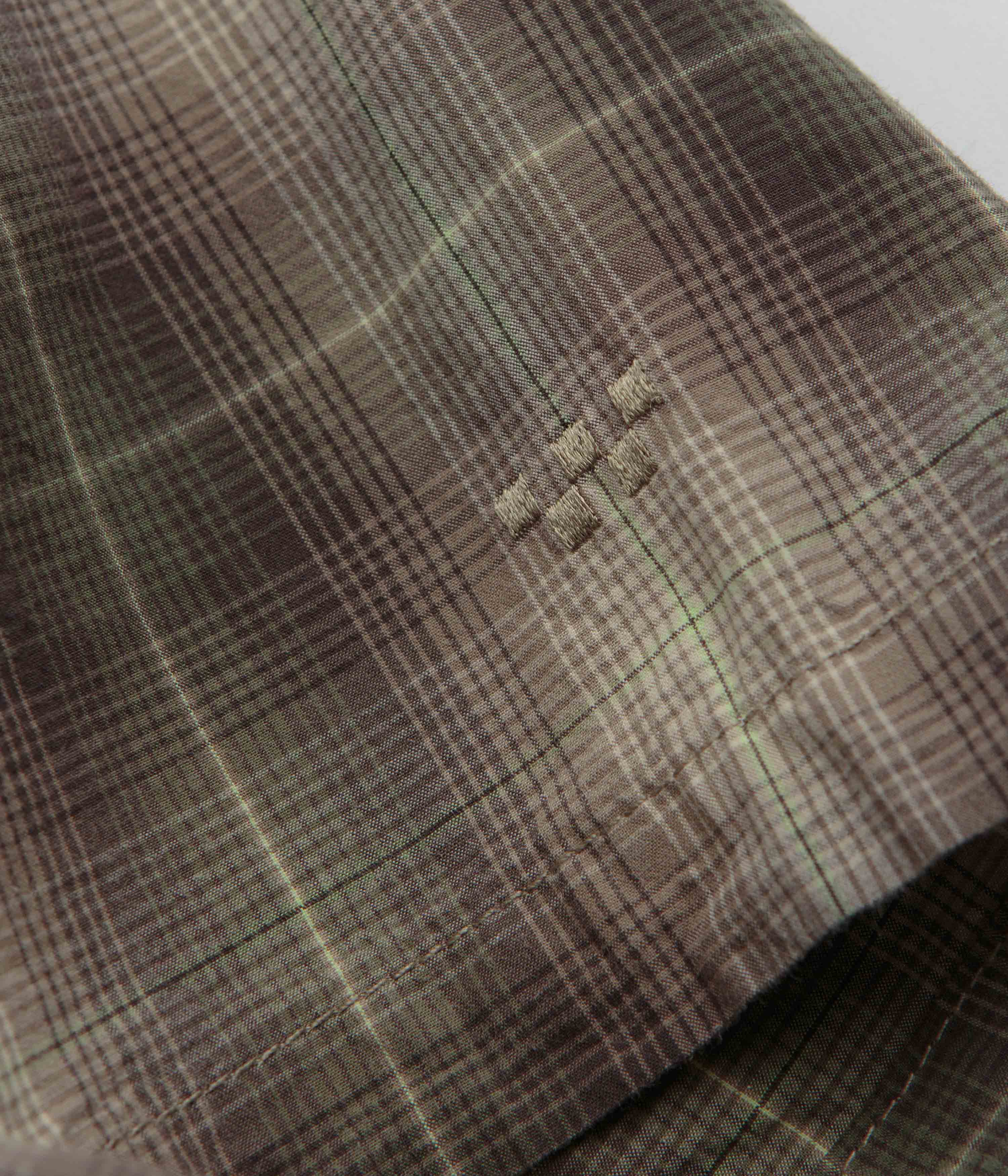 Vans Skate Plaid Short Sleeve Shirt - Walnut - Image 5