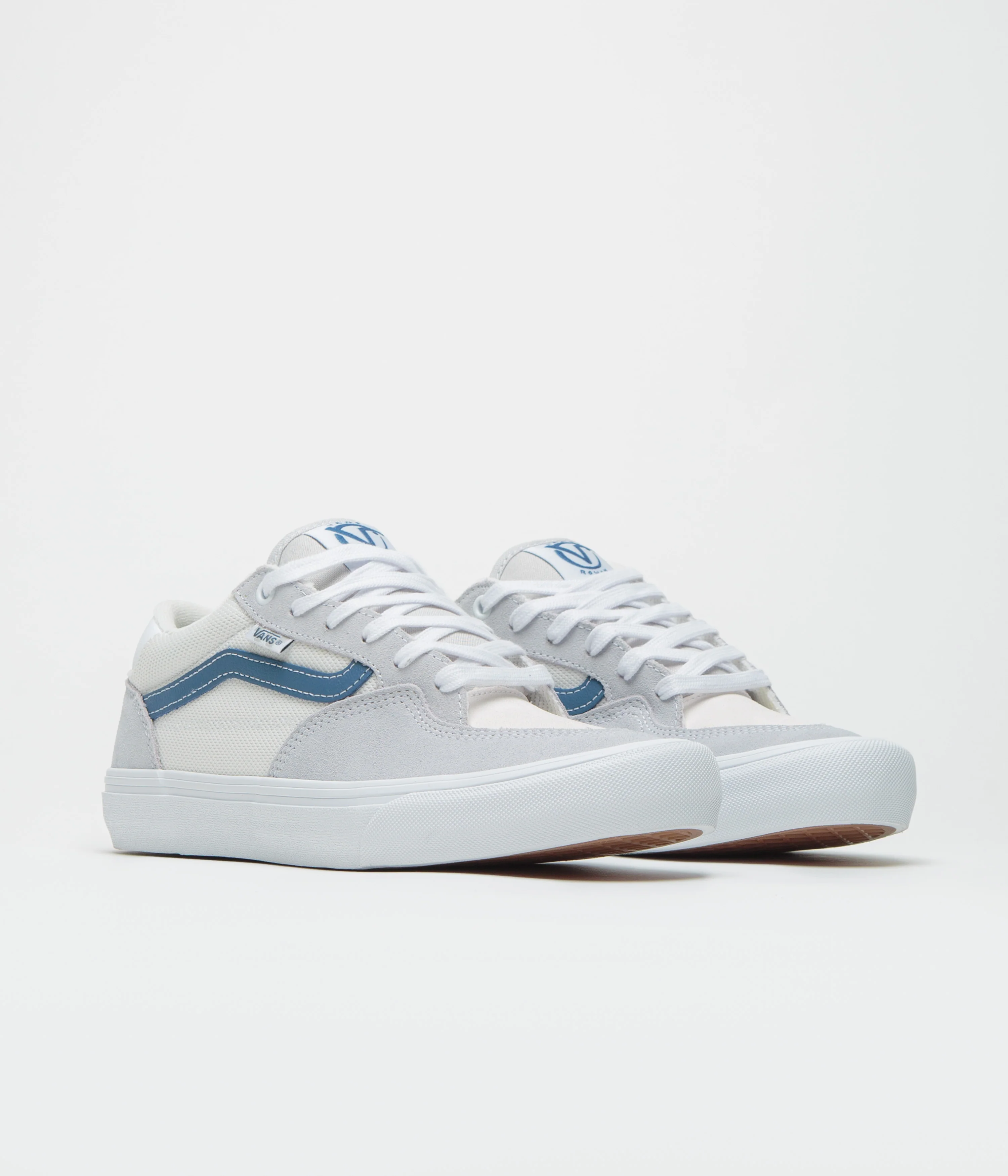Vans Skate Rowan Shoes - Grey / Navy - Image 2