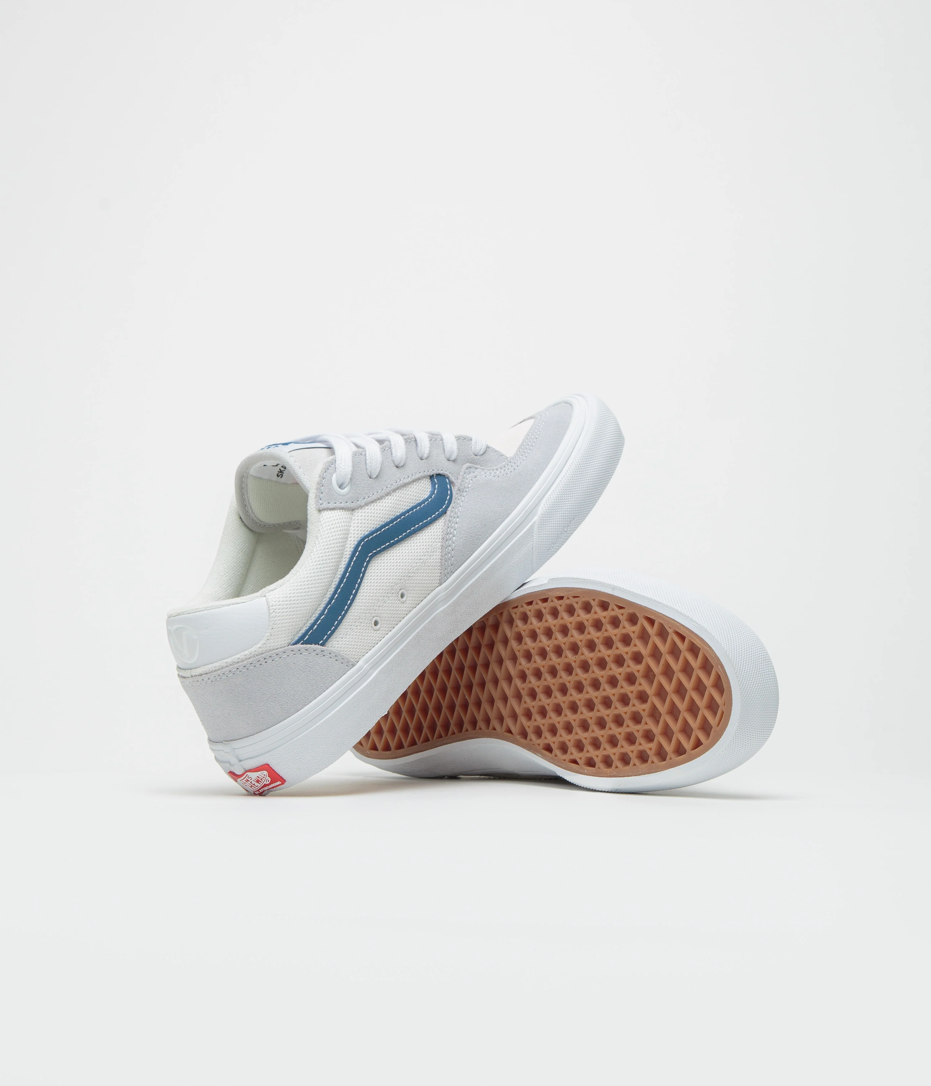 Vans Skate Rowan Shoes - Grey / Navy - Image 4