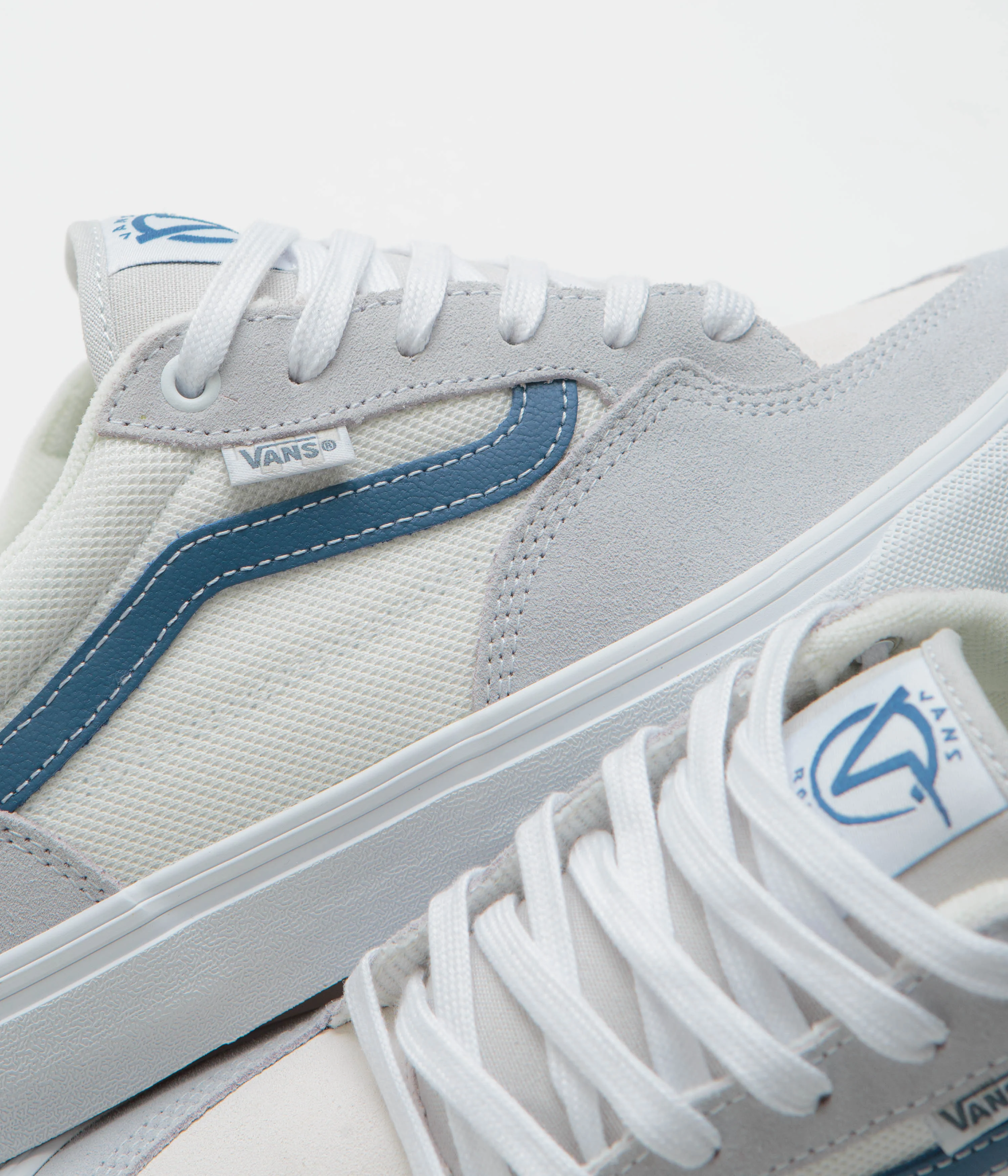 Vans Skate Rowan Shoes - Grey / Navy - Image 5