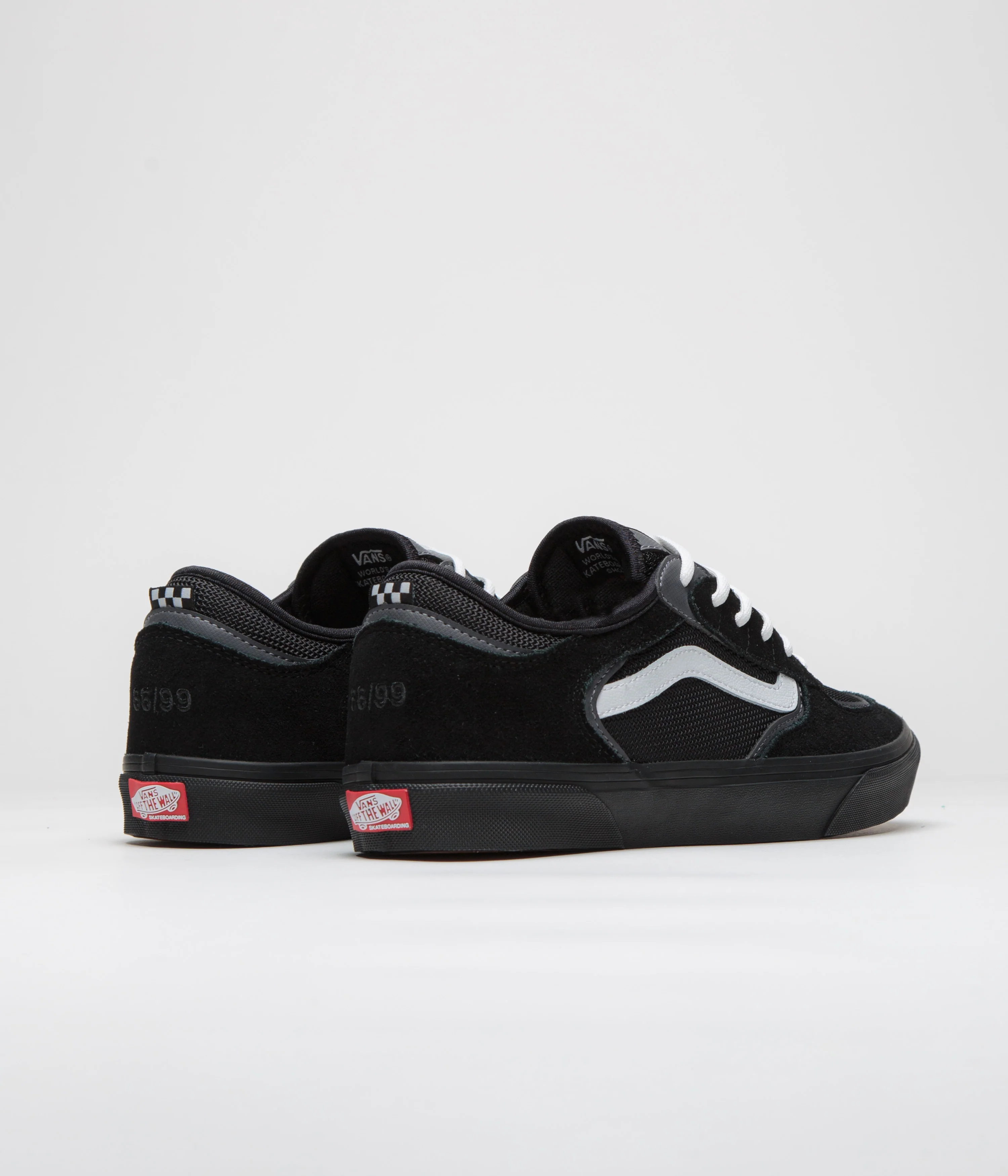 Vans Skate Rowley Shoes - Black / White / Black - Image 4