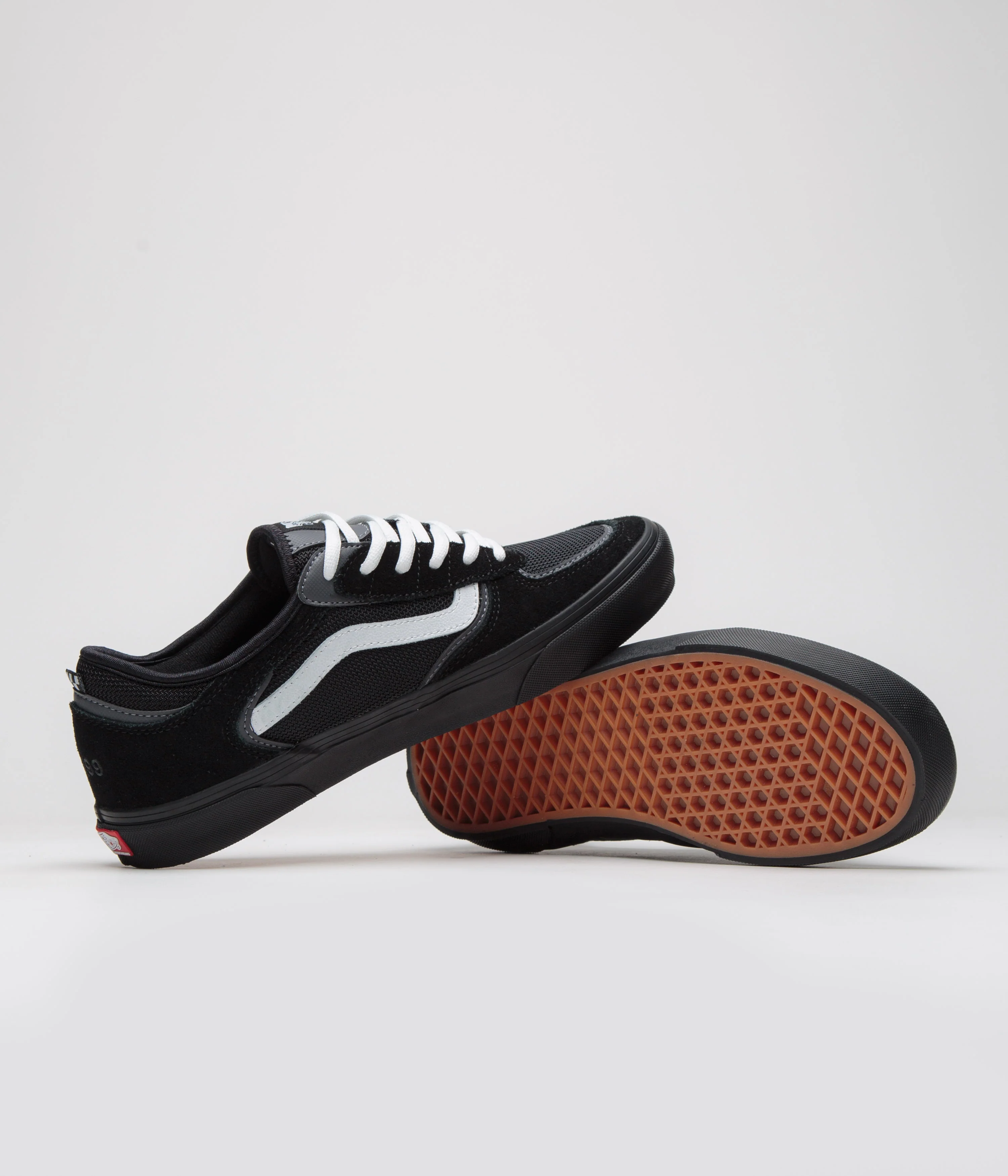 Vans Skate Rowley Shoes - Black / White / Black - Image 5