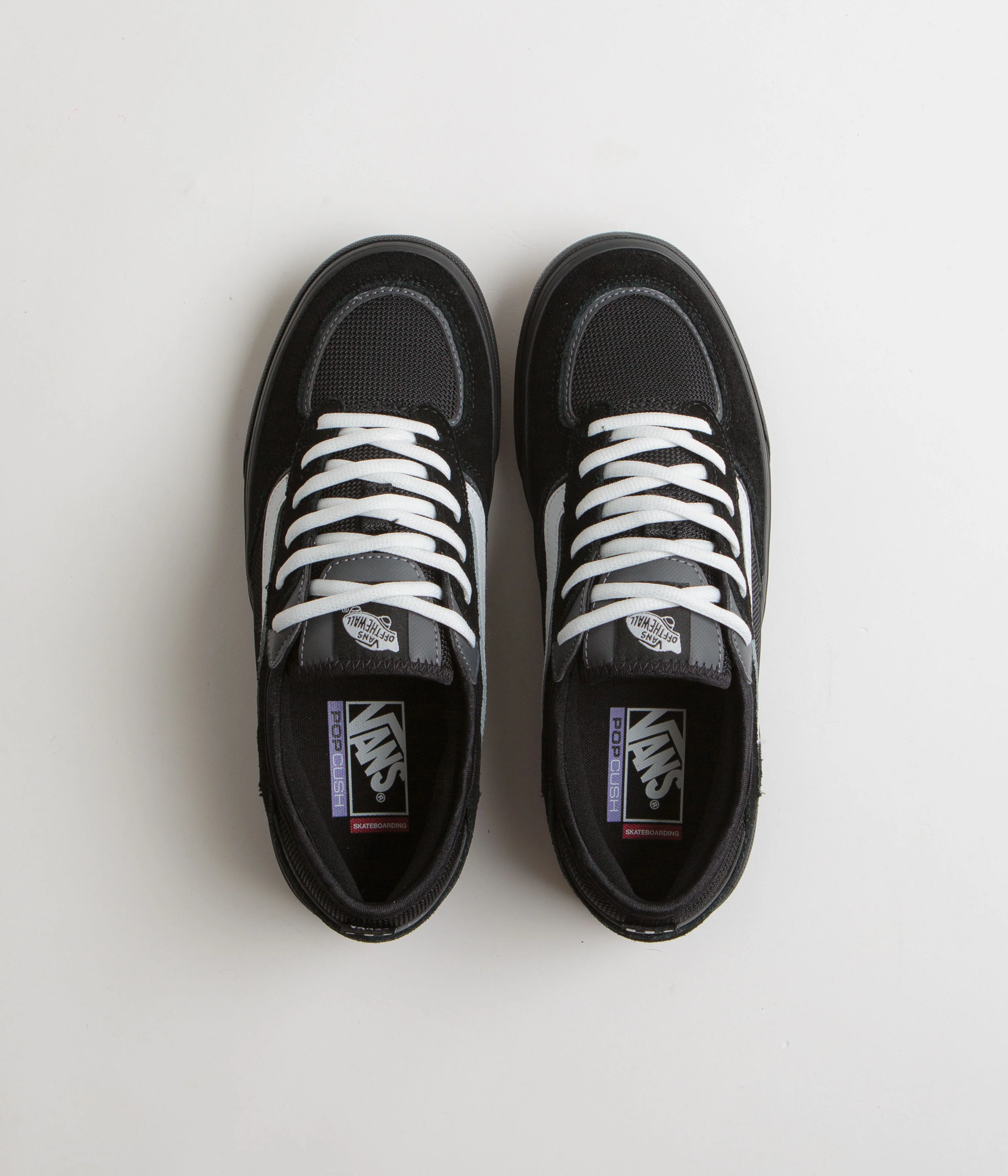Vans Skate Rowley Shoes - Black / White / Black - Image 7