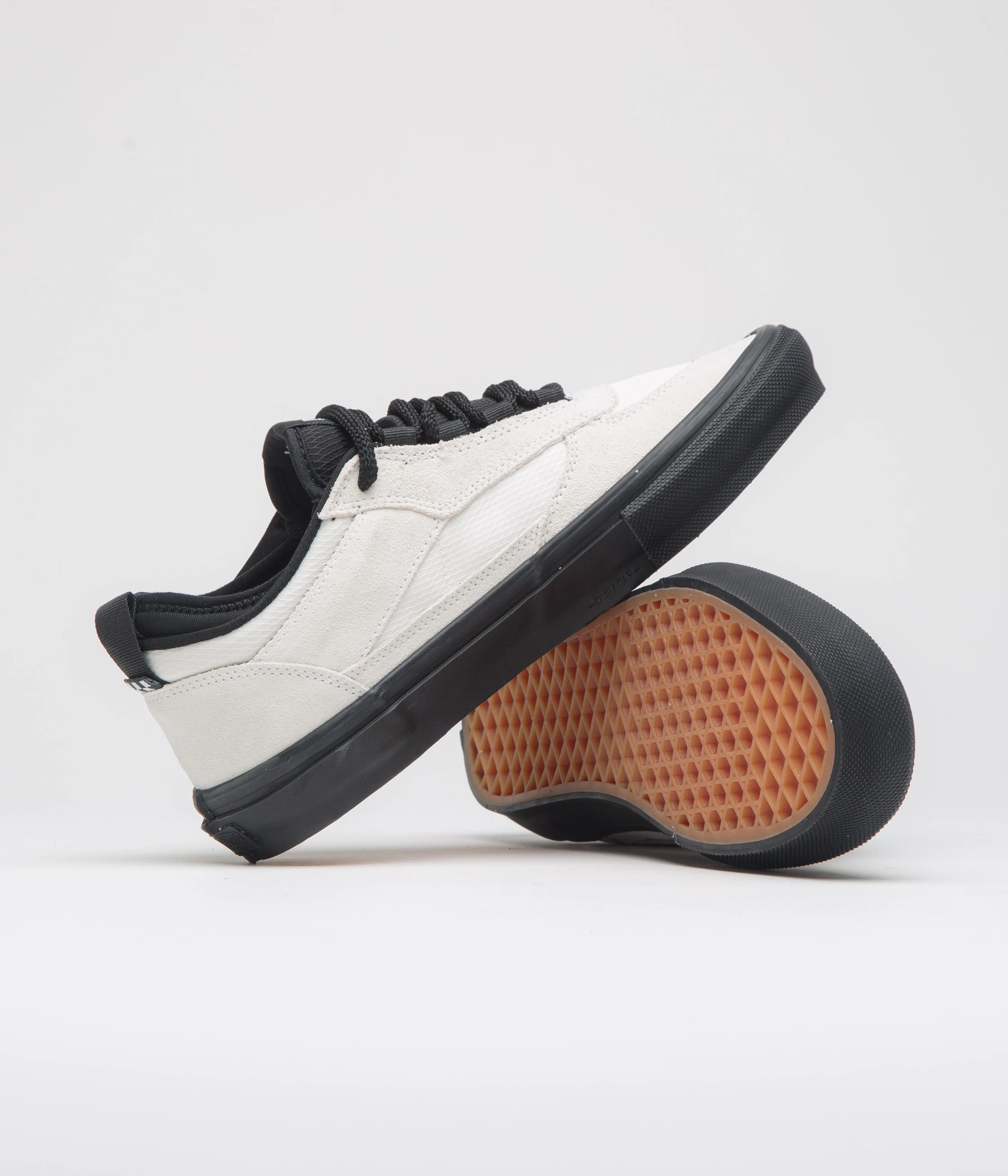 Vans Skate Safe Low Shoes - (Atiba) Bone White / Black - Image 5