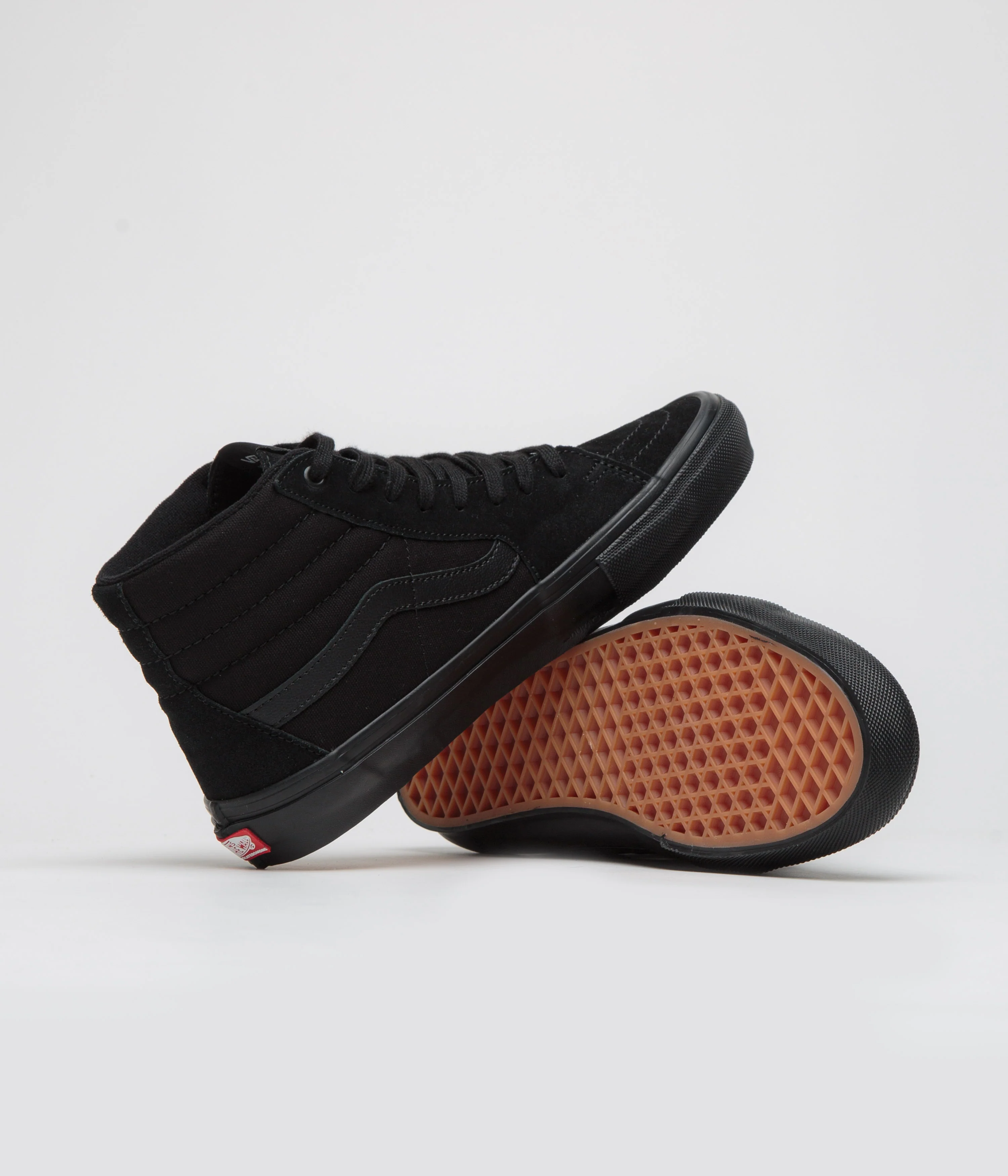 Vans Skate SK8-Hi Shoes - Black / Black - Image 5