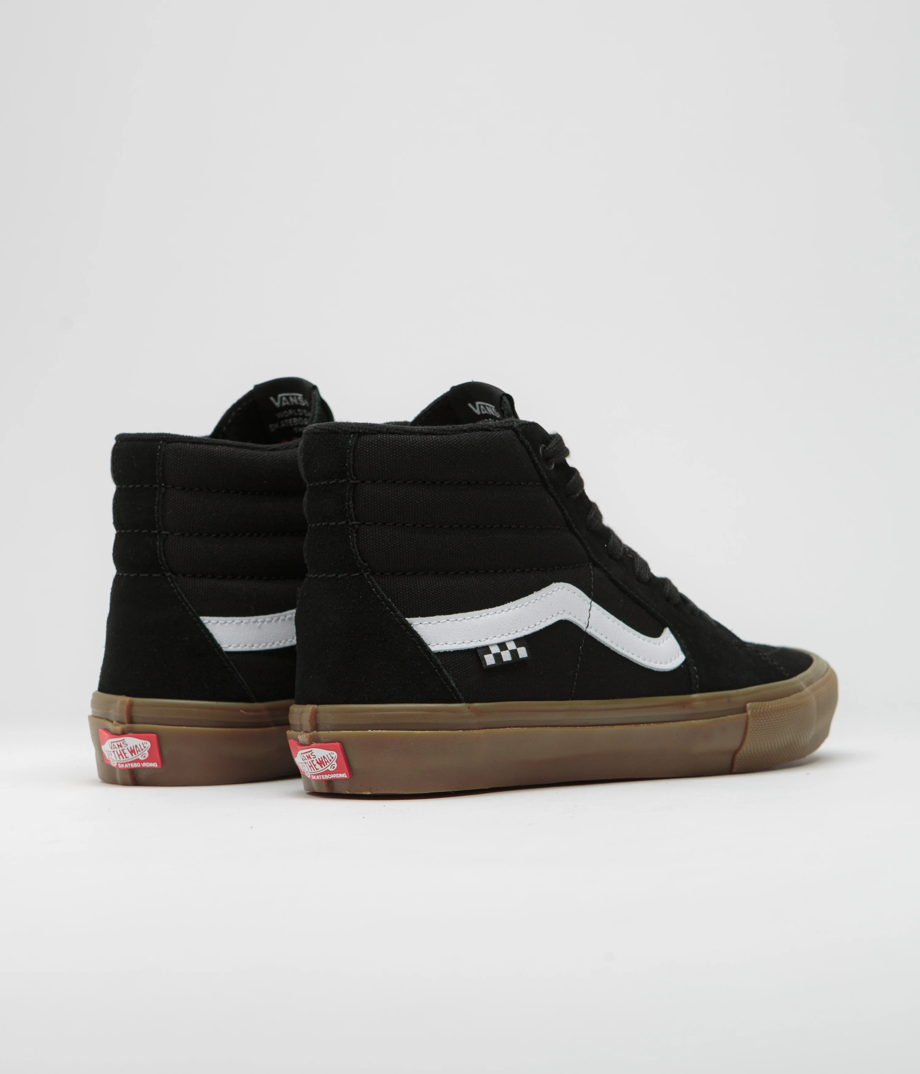 Vans Skate SK8-Hi Shoes - Black / Gum - Image 4