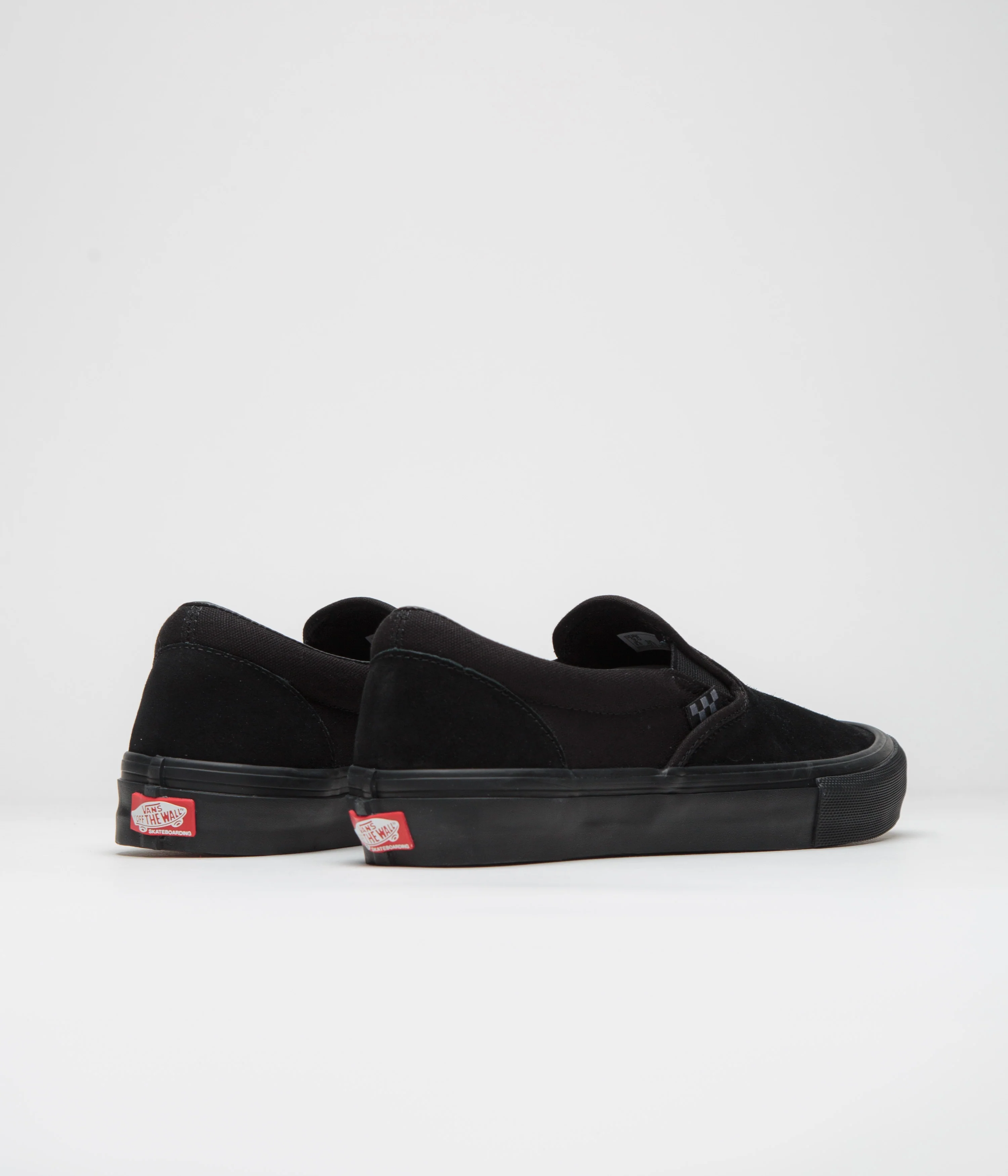 Vans Skate Slip-On Shoes - Black / Black - Image 4