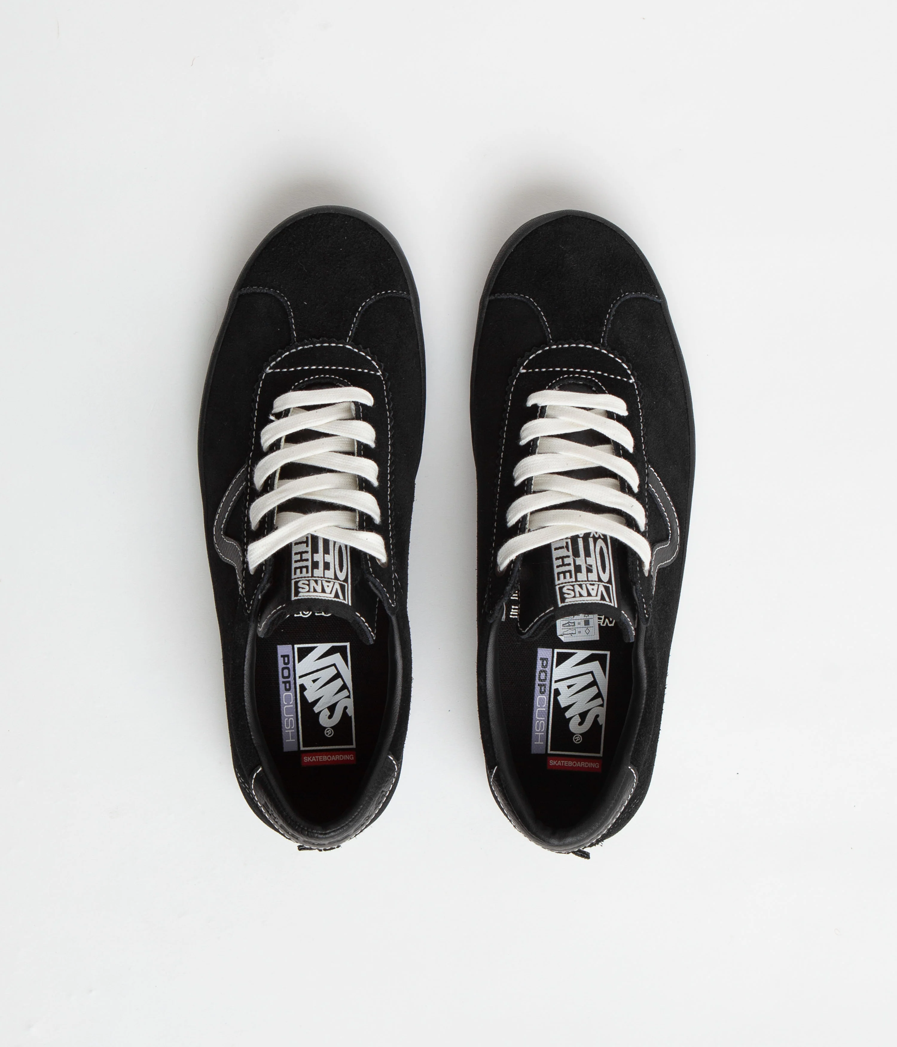 Vans Skate Sport Shoes - (Helena Long) Black / Marshmallow - Image 7