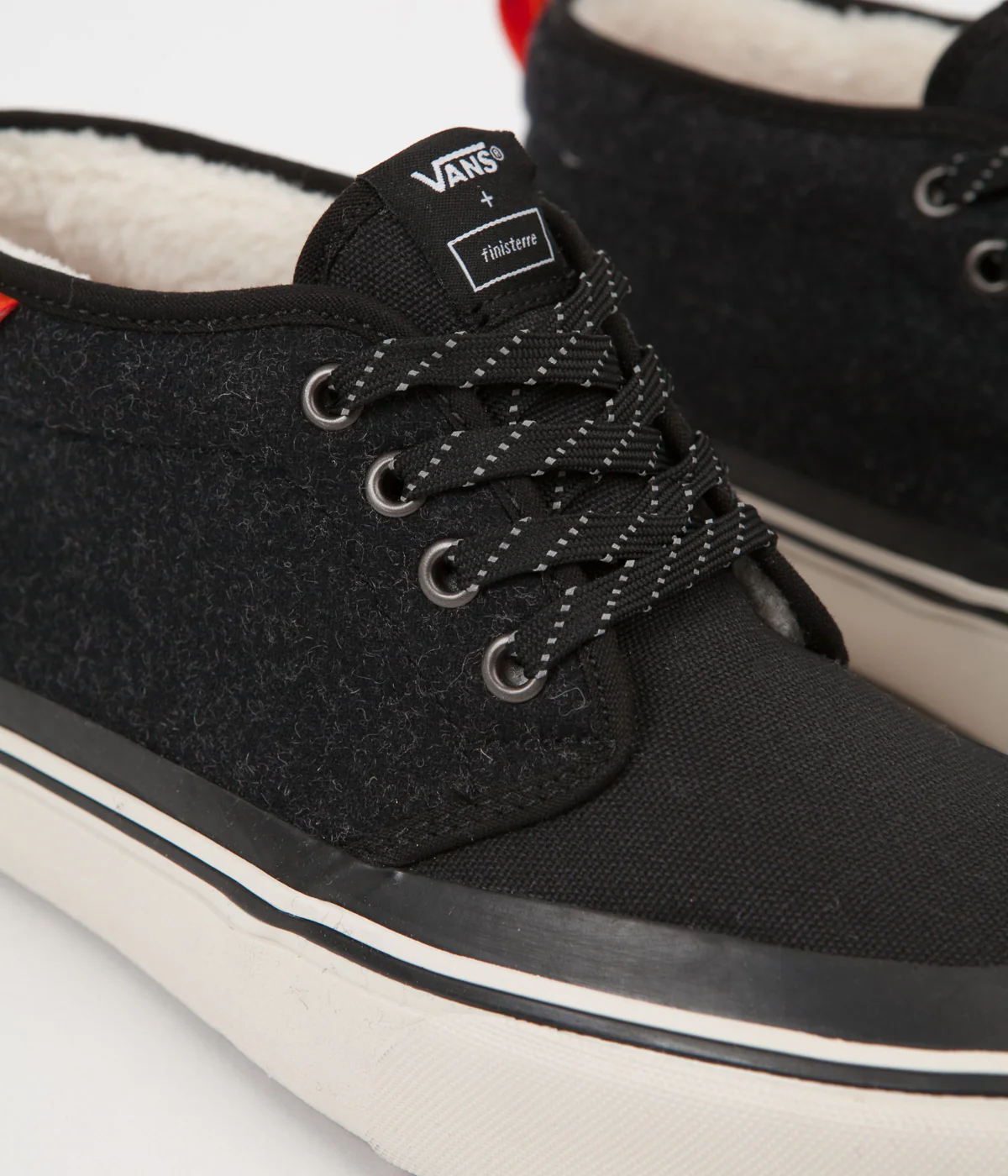 Vans X Finisterre Chukka HF Shoes - Black / Wool - Image 3
